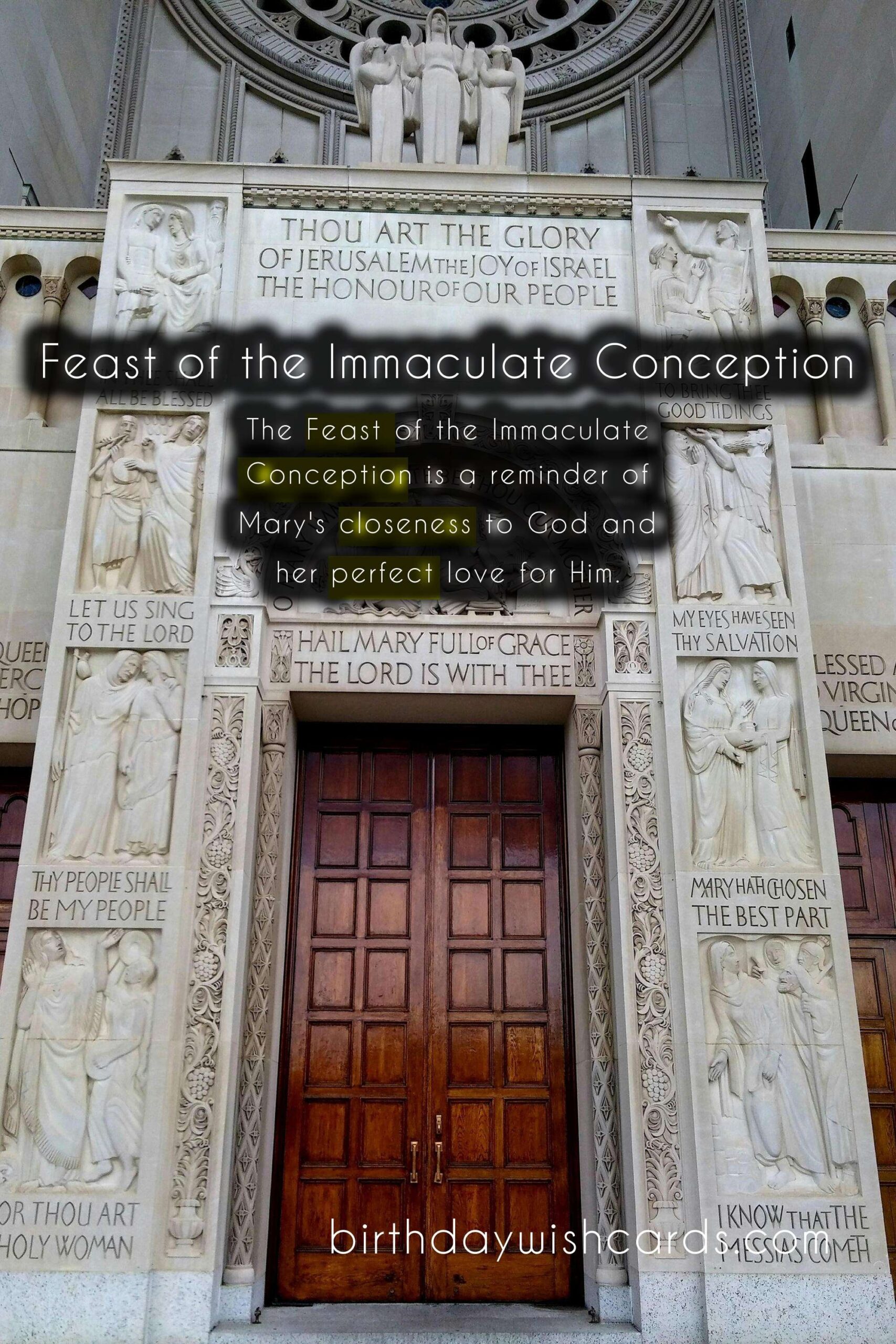 Celebrate the Feast of the Immaculate Conception on December 8!