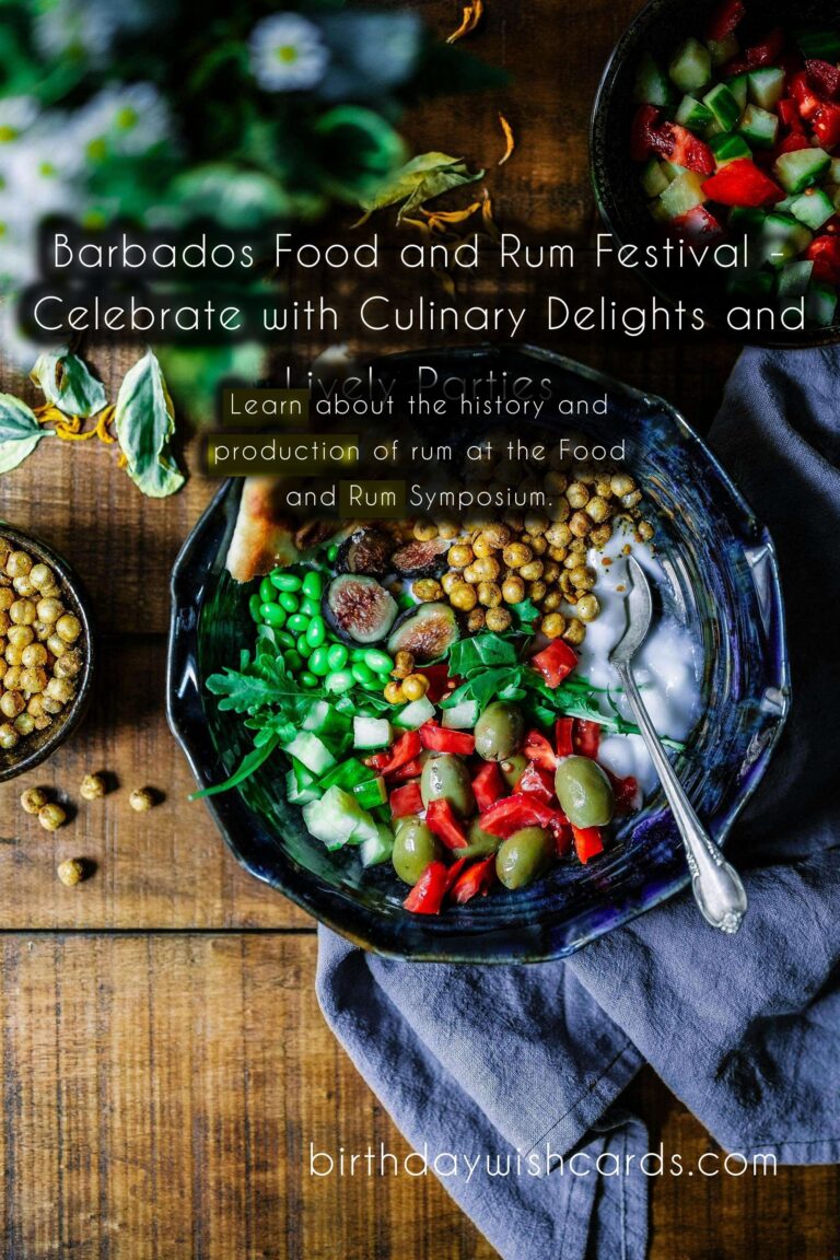 Discover the Flavors of Barbados at the Annual Food and Rum Festival
