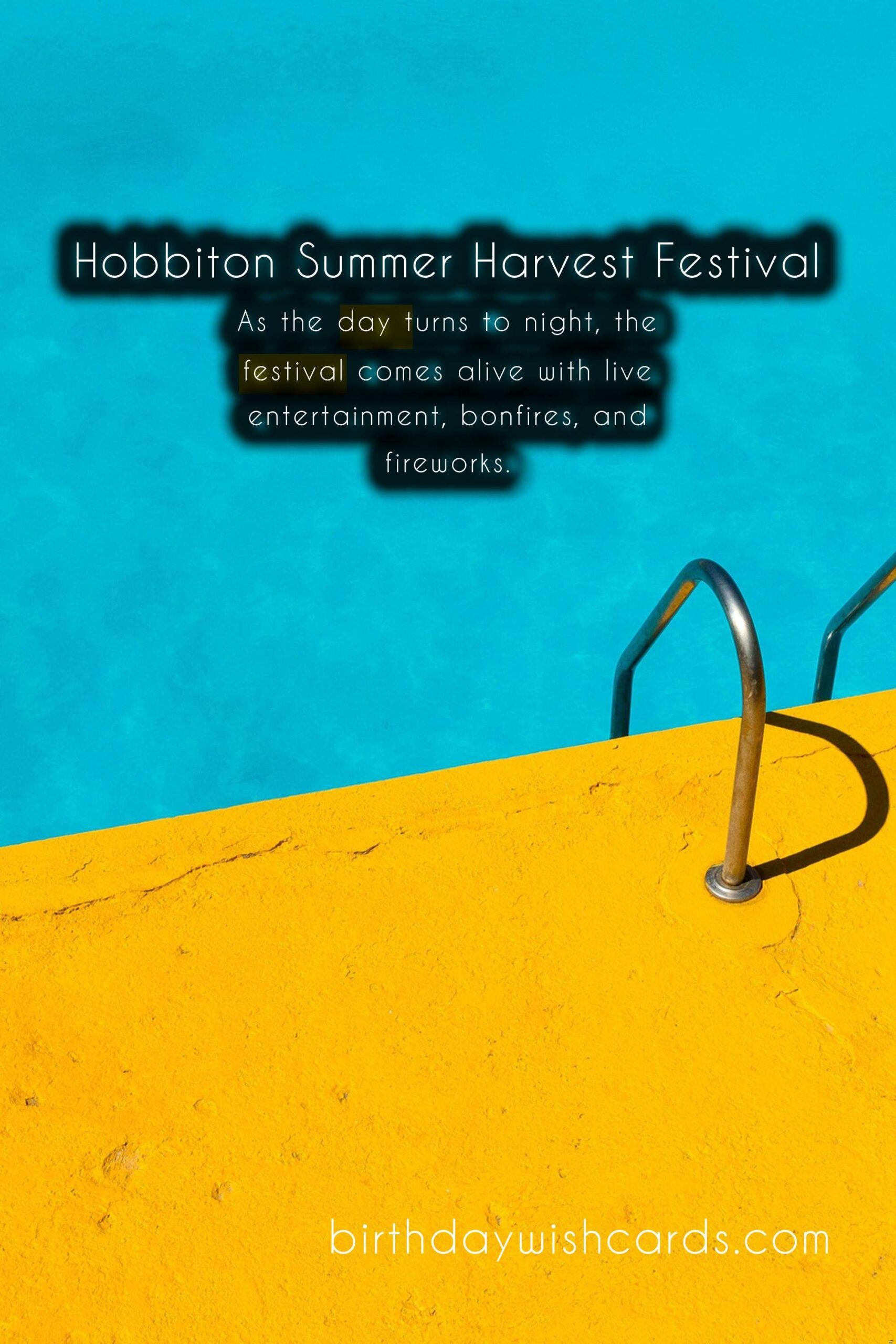 Hobbiton Movie Set Summer Harvest Festival - February
