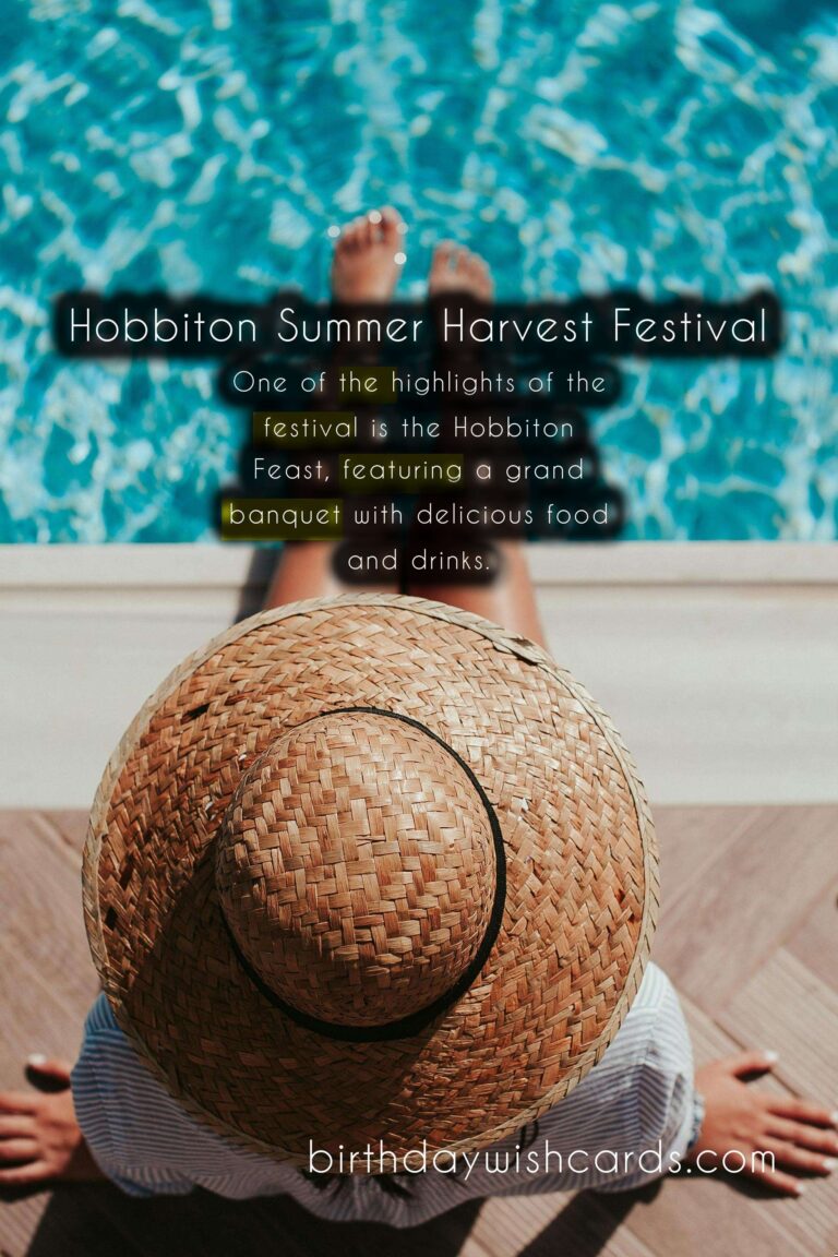Hobbiton Movie Set Summer Harvest Festival – February