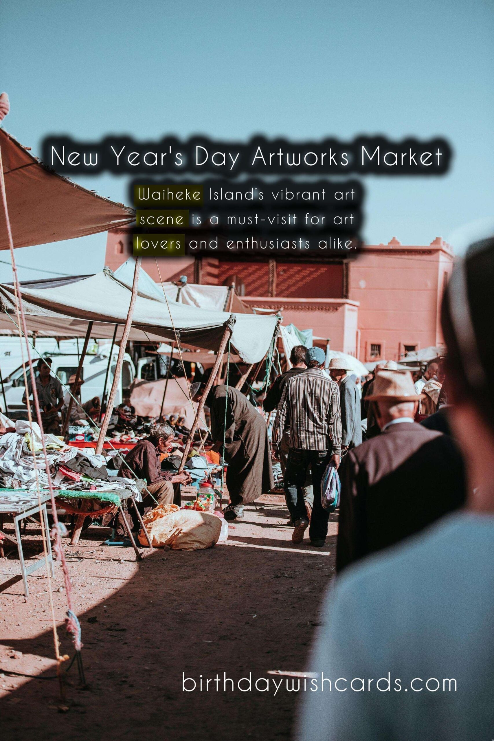 Experience the Unique Art of Waiheke Island at the New Year’s Day Artworks Market