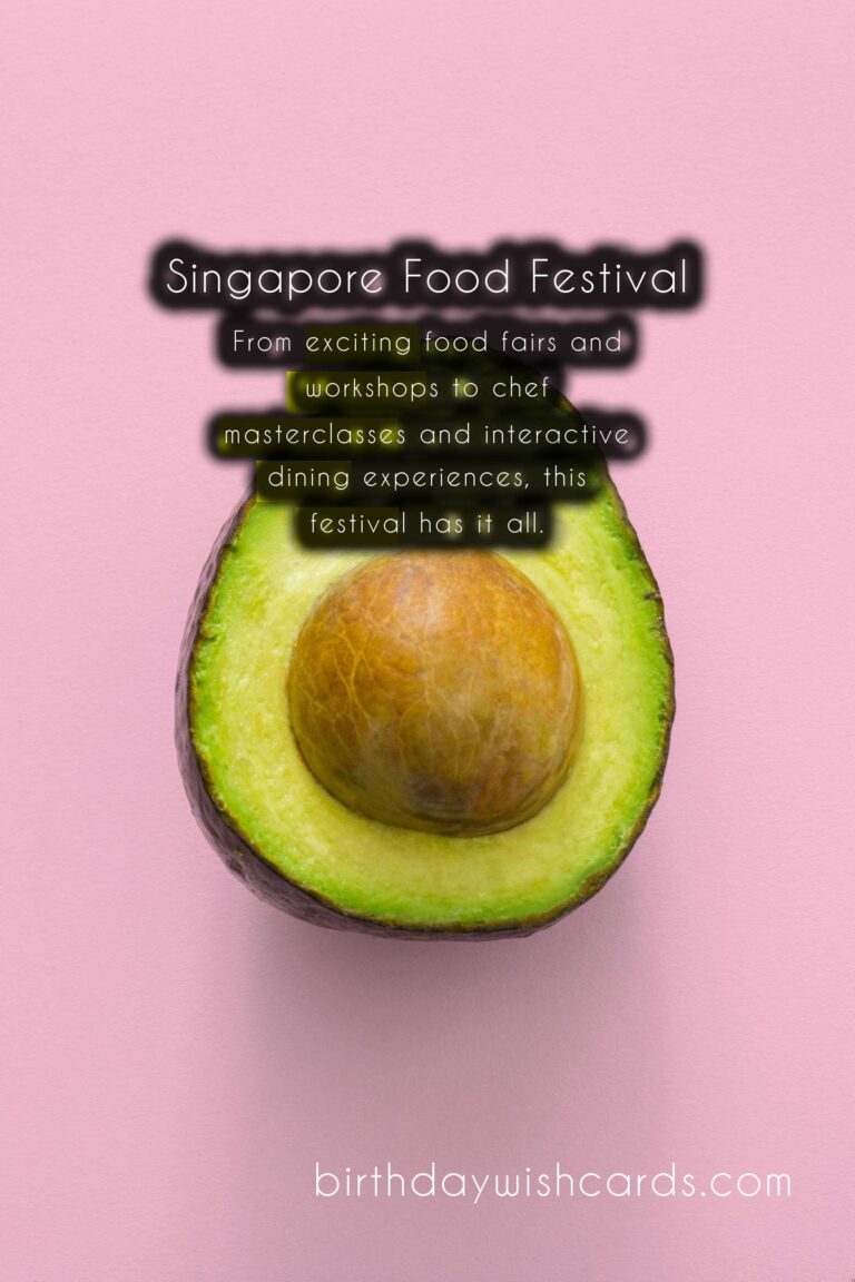 Discover Delecatable Delights at the Singapore Food Festival