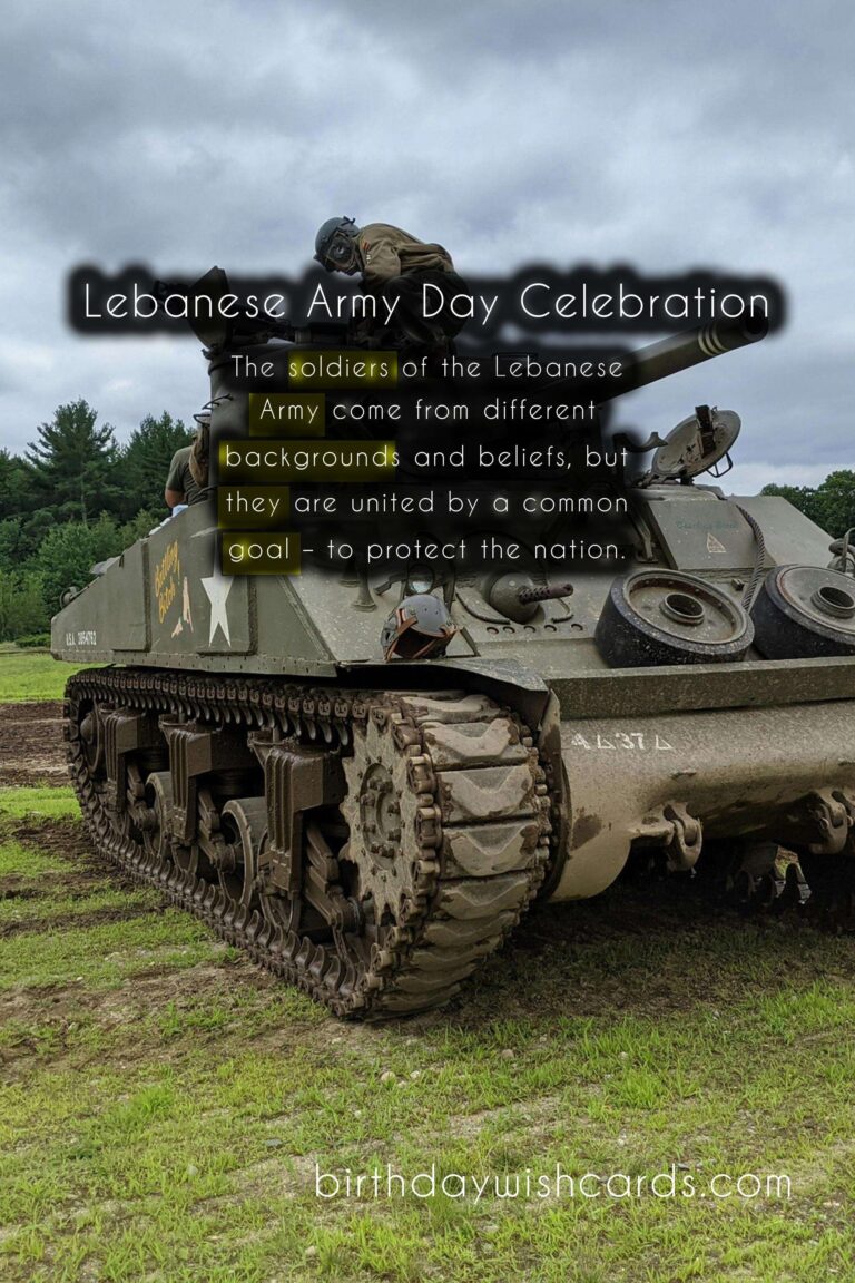 Lebanese Army Day: A Celebration of Bravery and Sacrifice