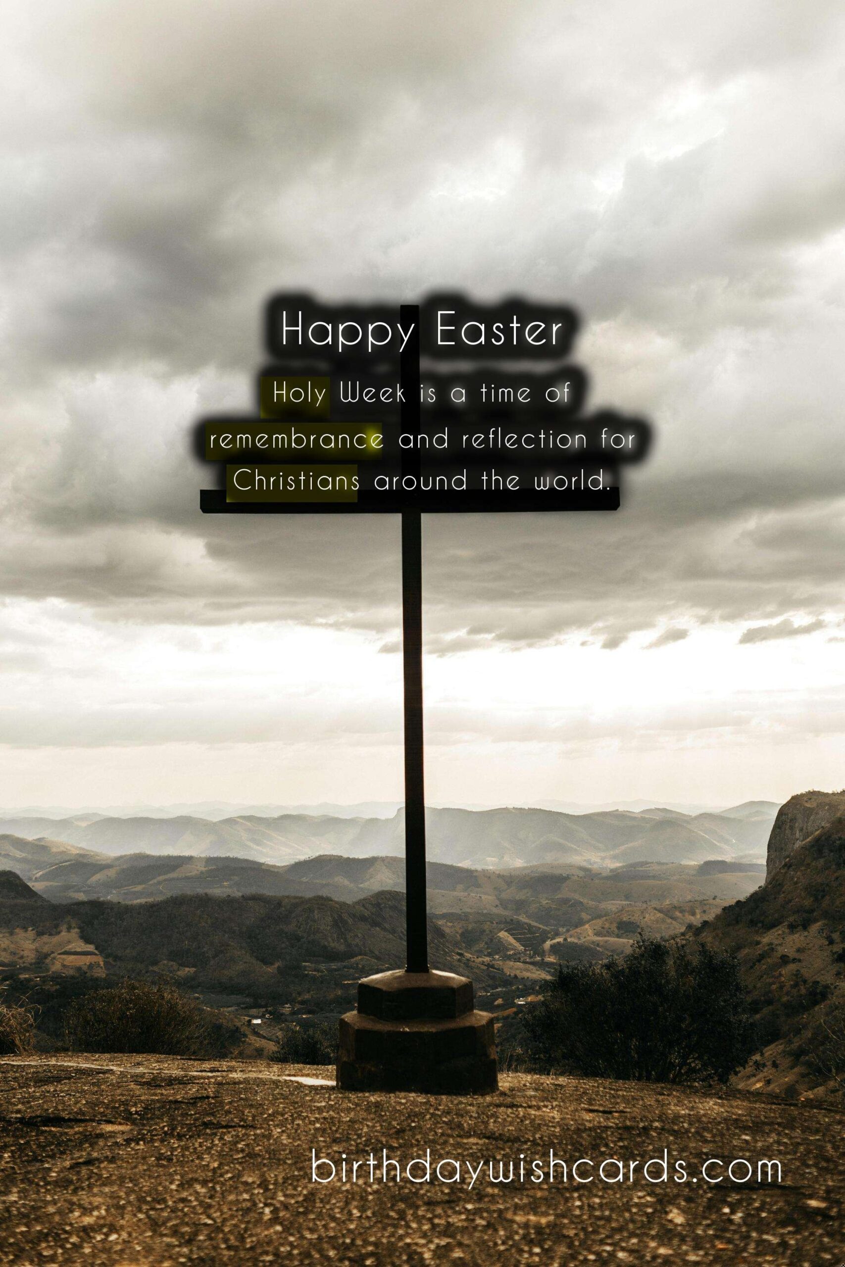 Holy Week (Easter) - Dates vary