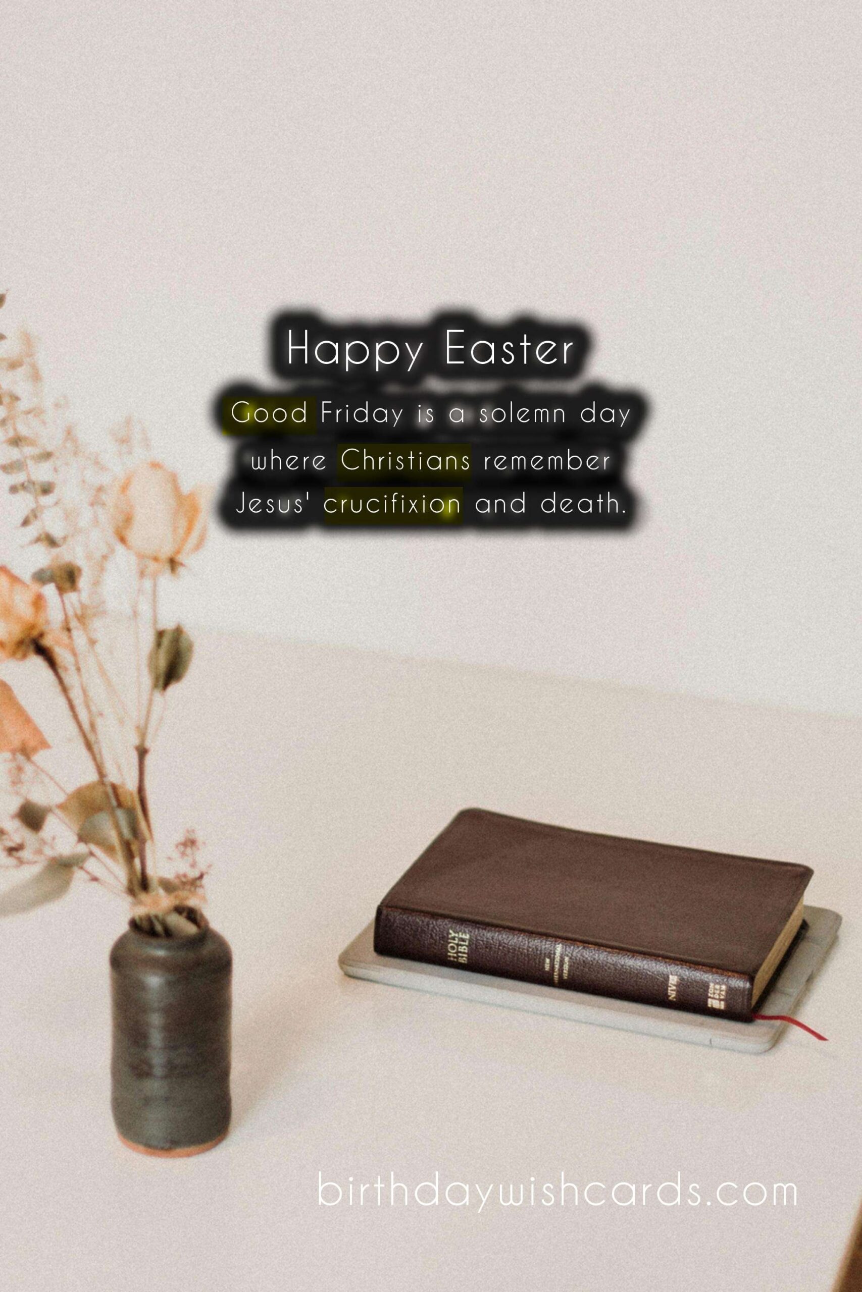 Holy Week (Easter) - Dates vary