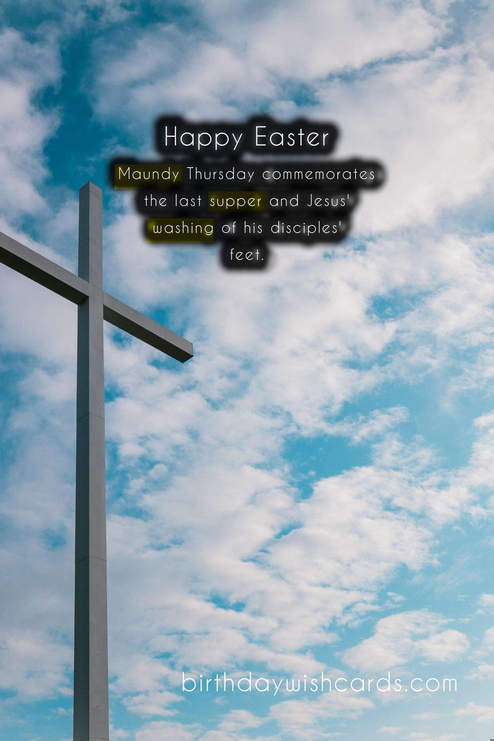 Holy Week (Easter) - Dates vary