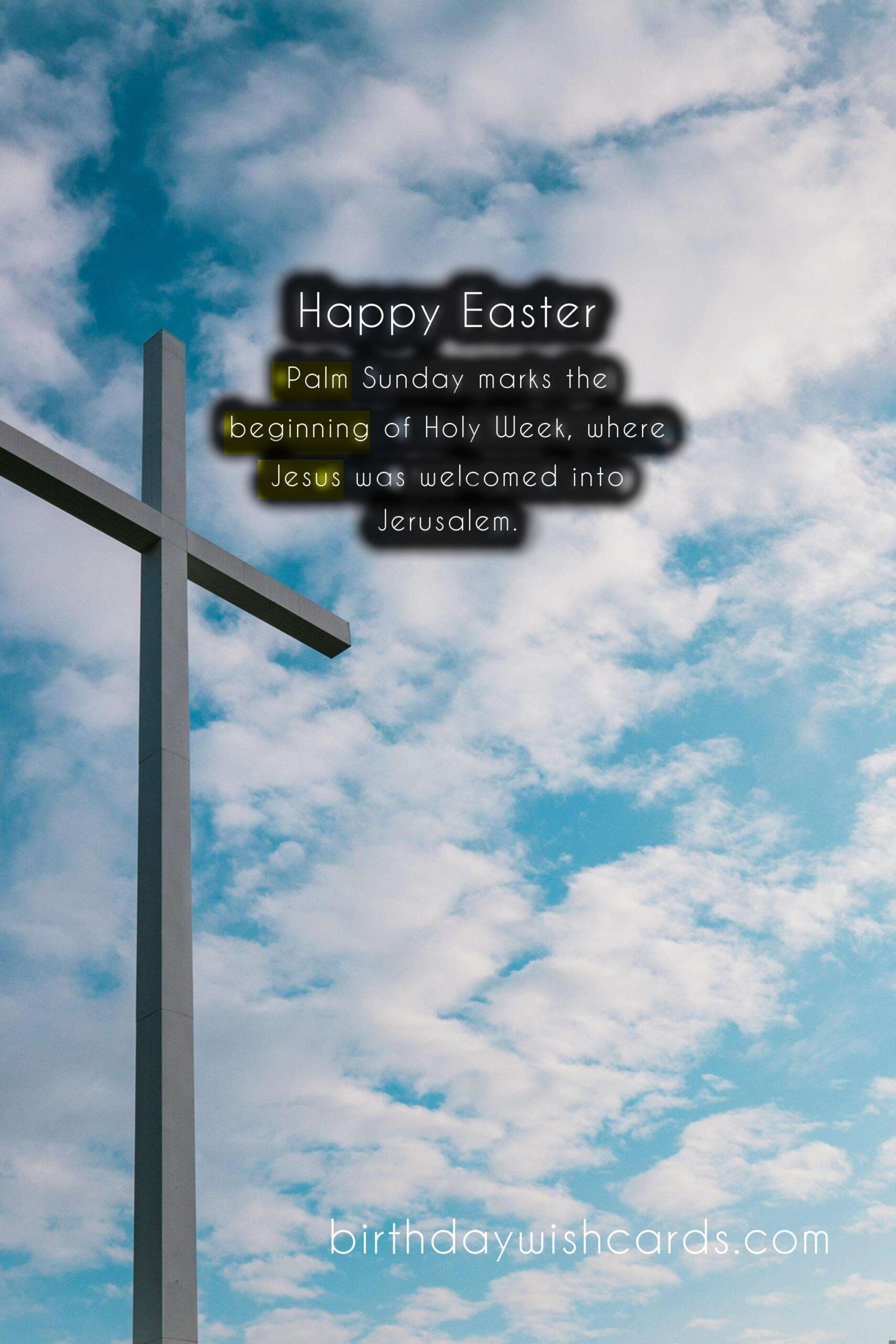 Holy Week (Easter) - Dates vary