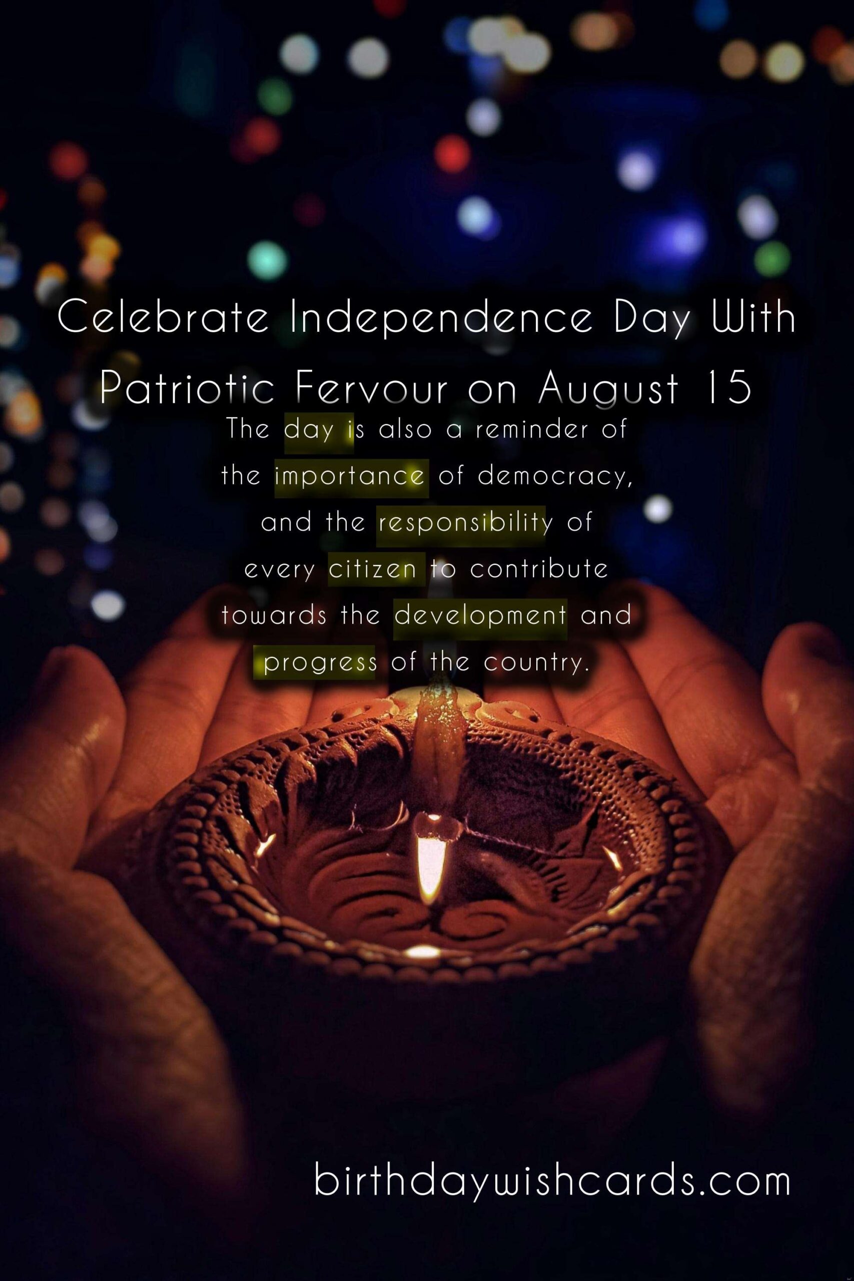 Celebrate Independence Day With Patriotic Fervour on August 15