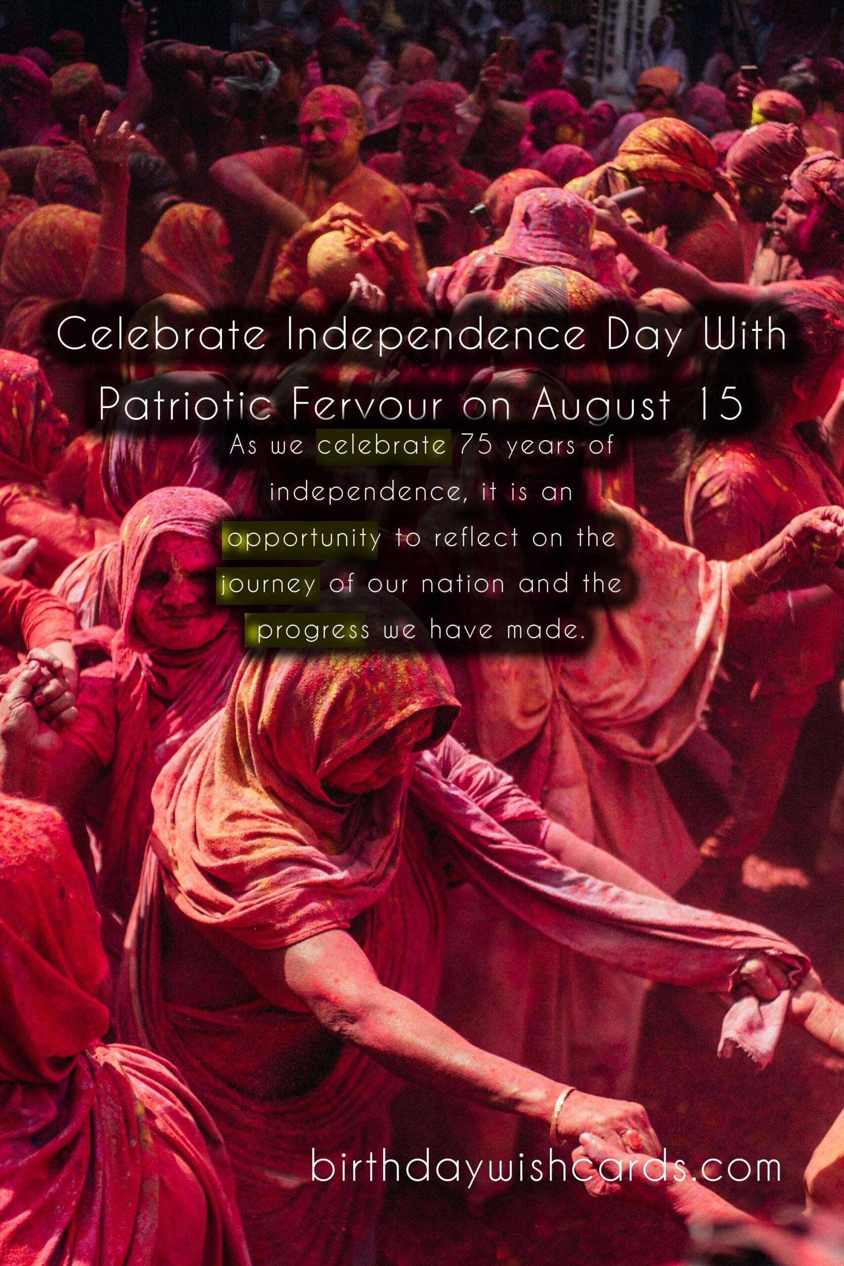 Celebrate Independence Day With Patriotic Fervour on August 15
