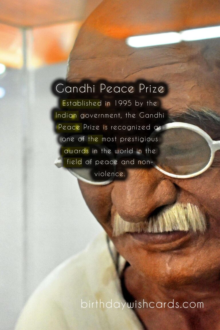 Gandhi Peace Prize Ceremony: Honoring the Legacy of Mahatma Gandhi
