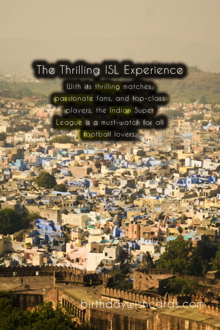 The Excitement Continues: Indian Super League (ISL) Football Tournament