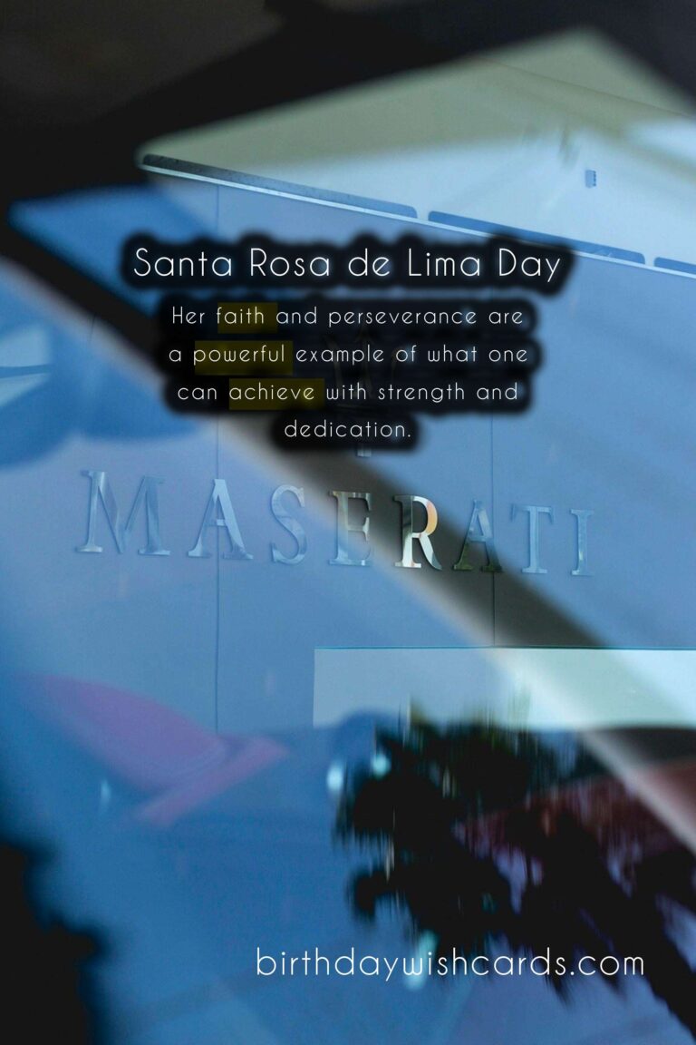 Celebrating August 30th – Santa Rosa de Lima Day