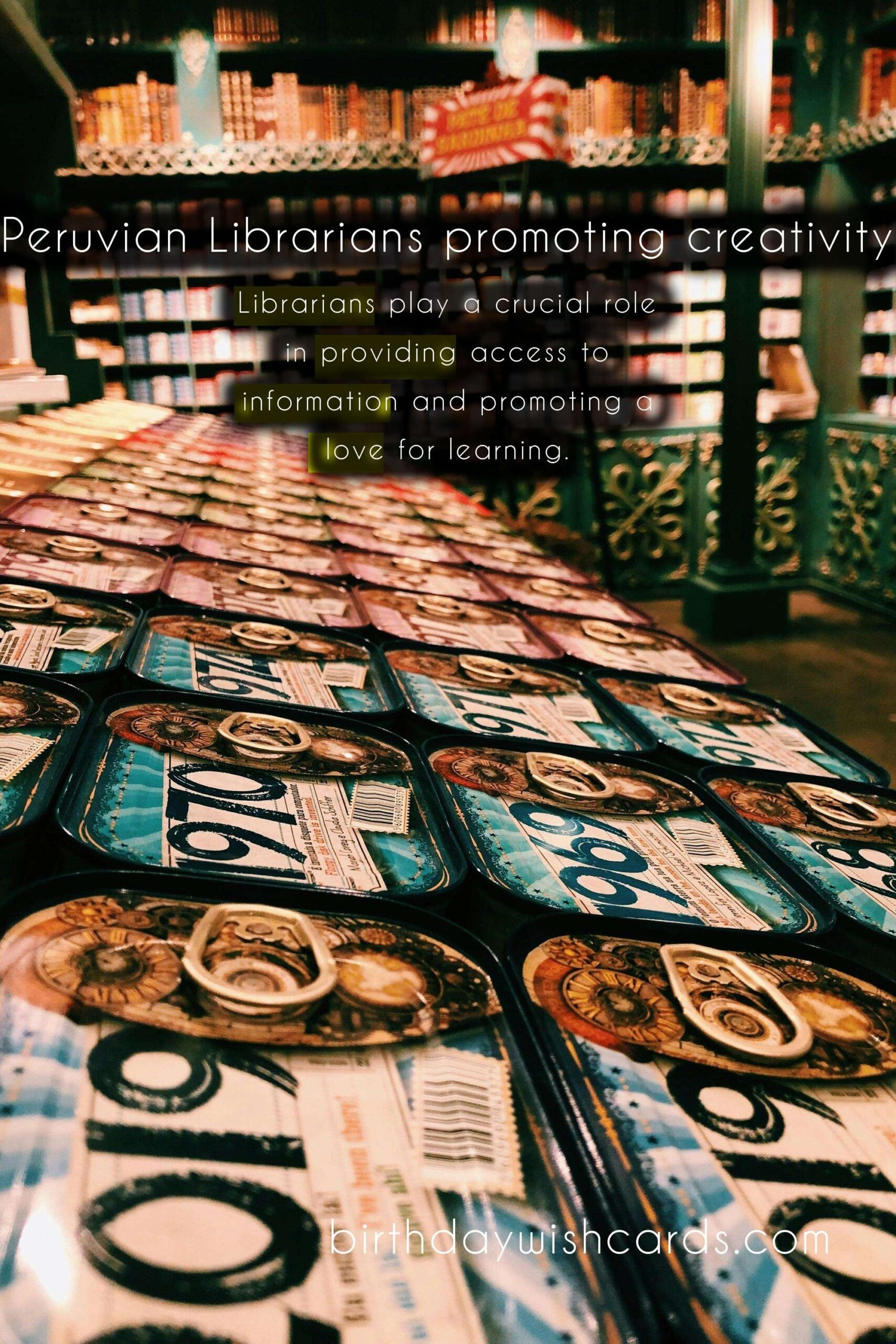 A Celebration of Creativity: September 13th - Dia del Bibliotecario Peruano (Peruvian Librarian Day)