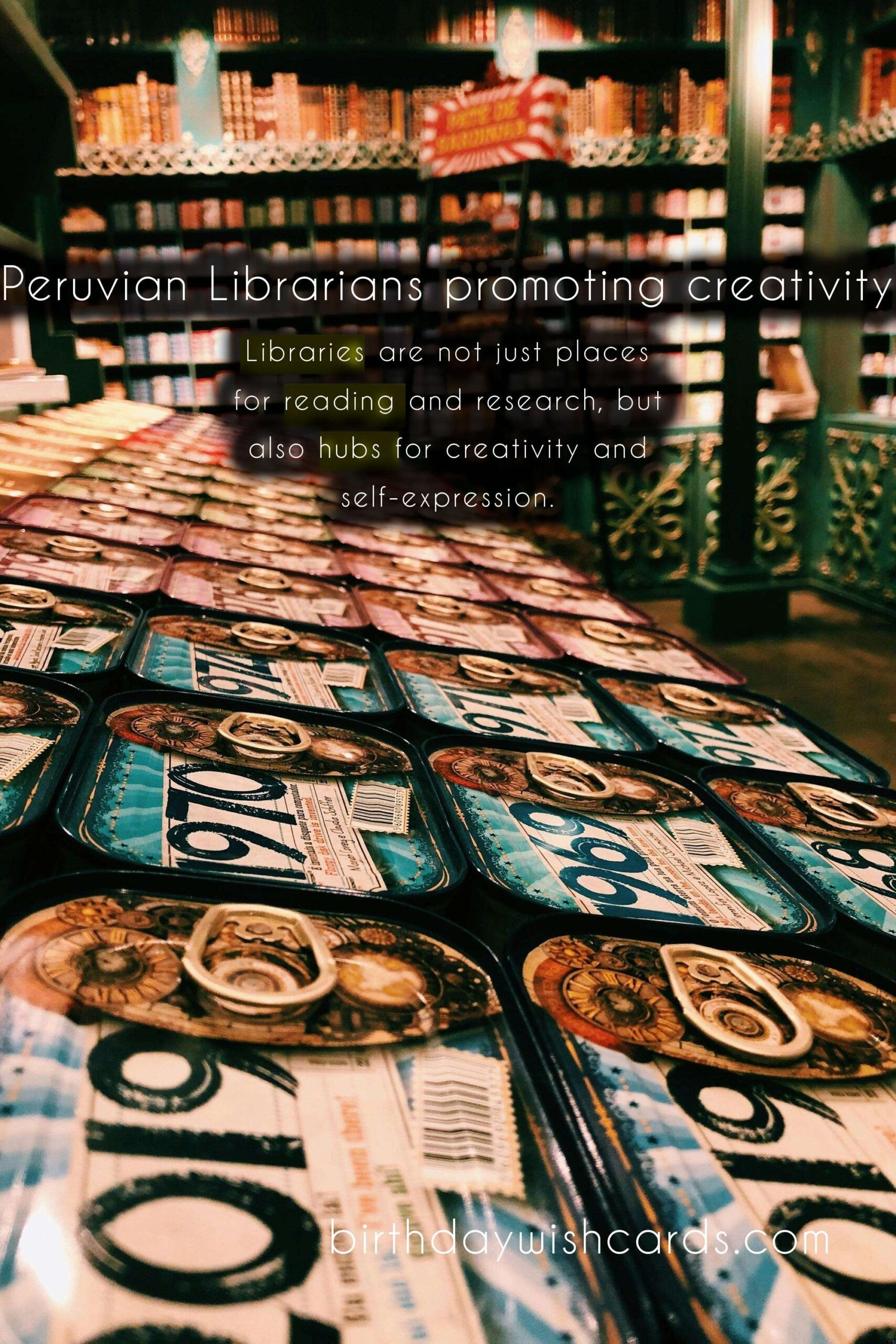 A Celebration of Creativity: September 13th - Dia del Bibliotecario Peruano (Peruvian Librarian Day)