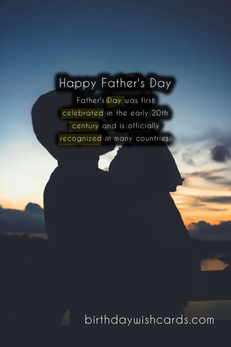 Celebrate Father’s Day on the Second Sunday in September