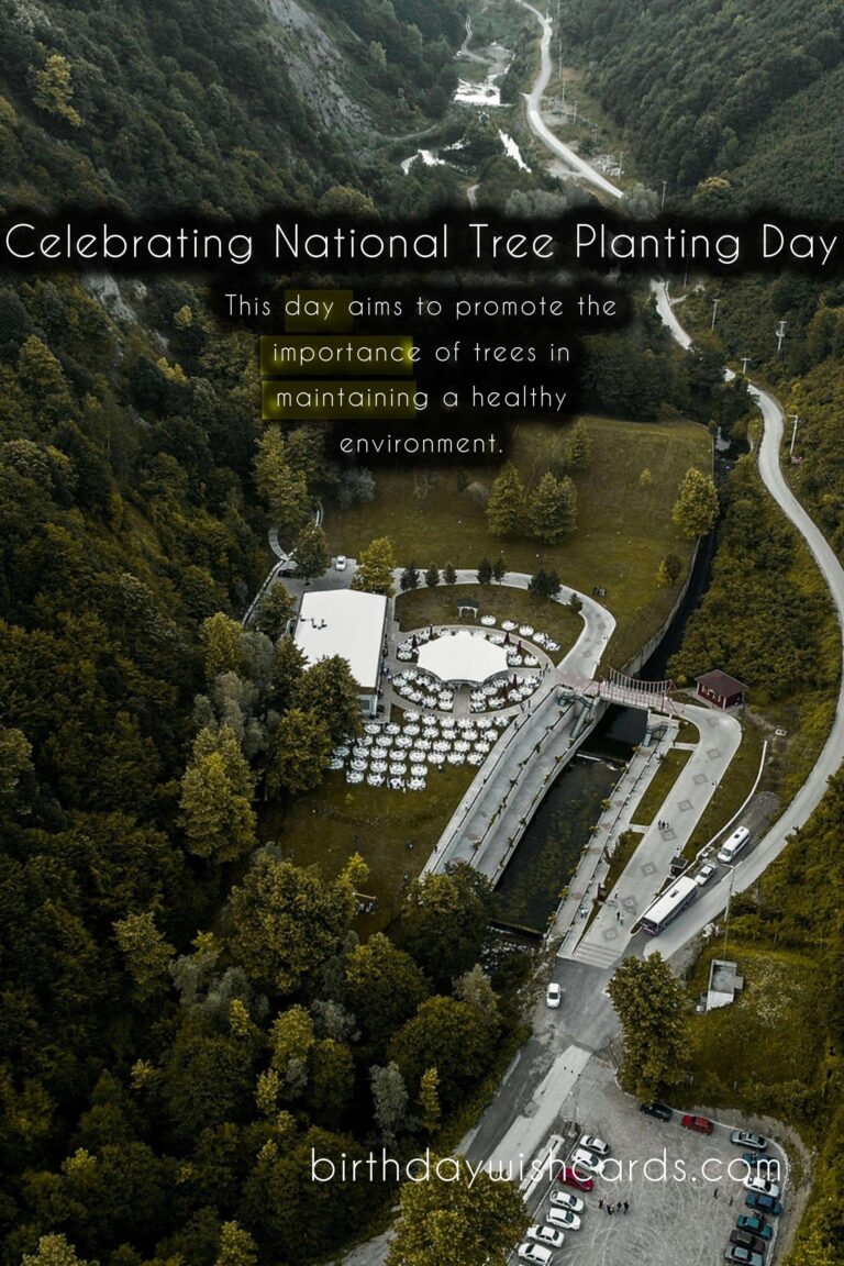 14th October – National Tree Planting Day