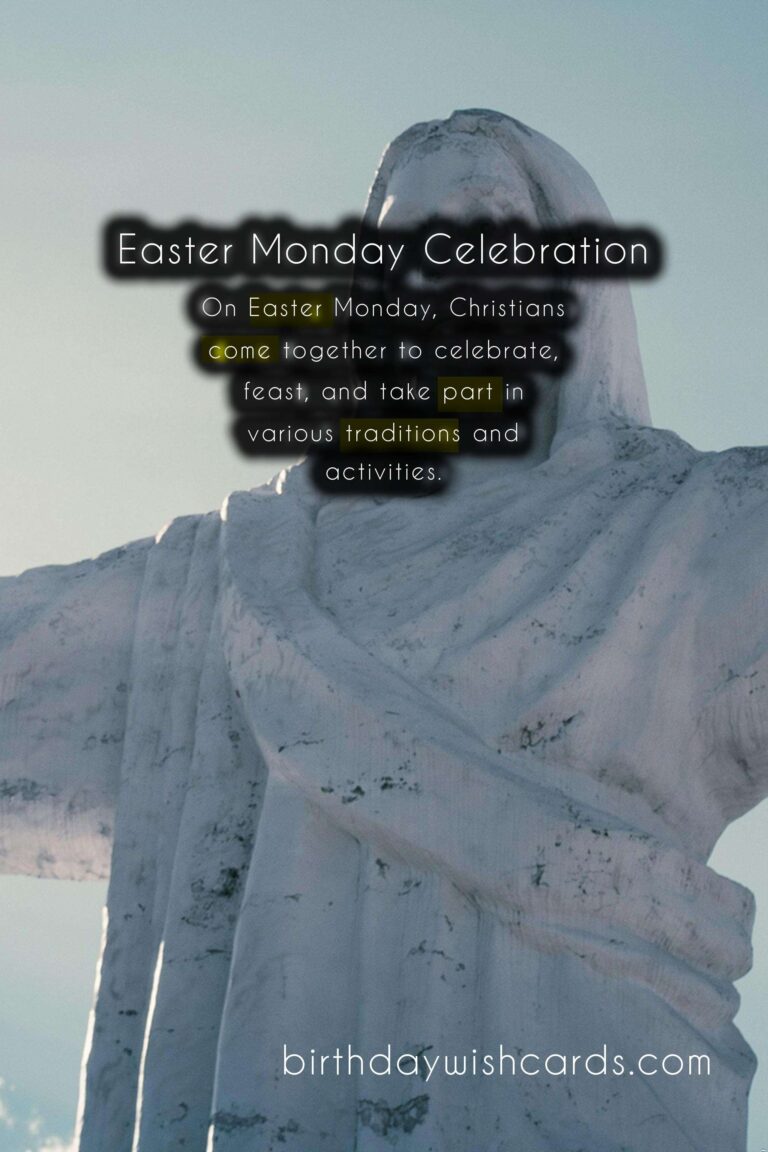 Easter Monday: A Day to Reflect on the Resurrection and Celebrate with Joy