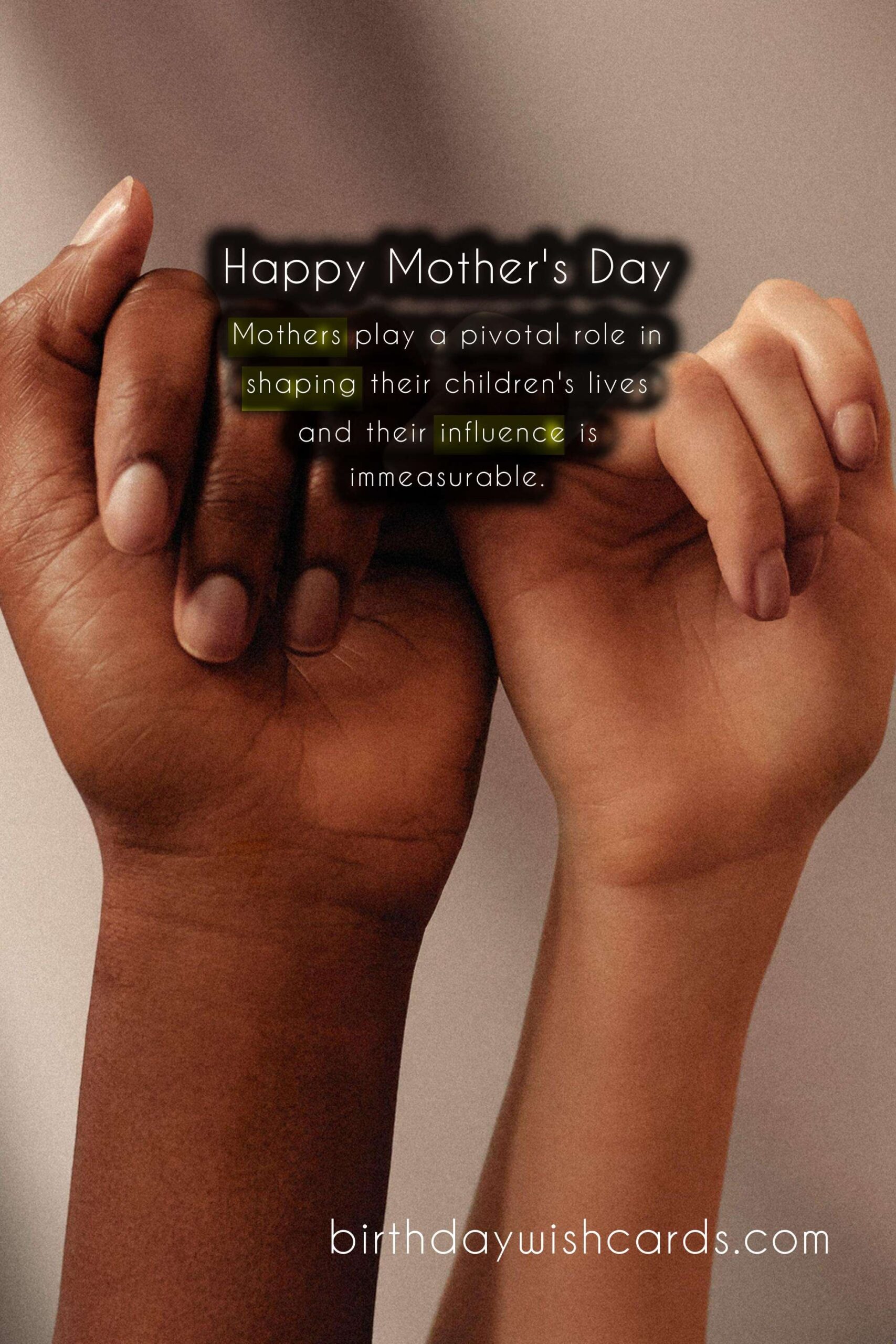 Birthday Wish Cards | 15th October - Mother's Day