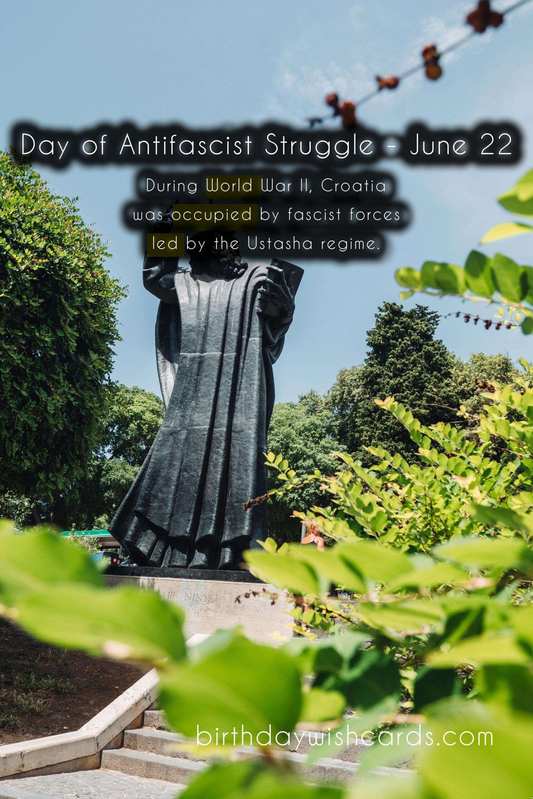 Birthday Wish Cards | The Day of Antifascist Struggle - Commemorating June 22