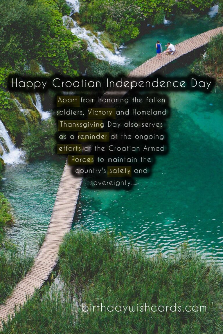Celebrating Victory and Homeland Thanksgiving Day and the Day of Croatian Defenders