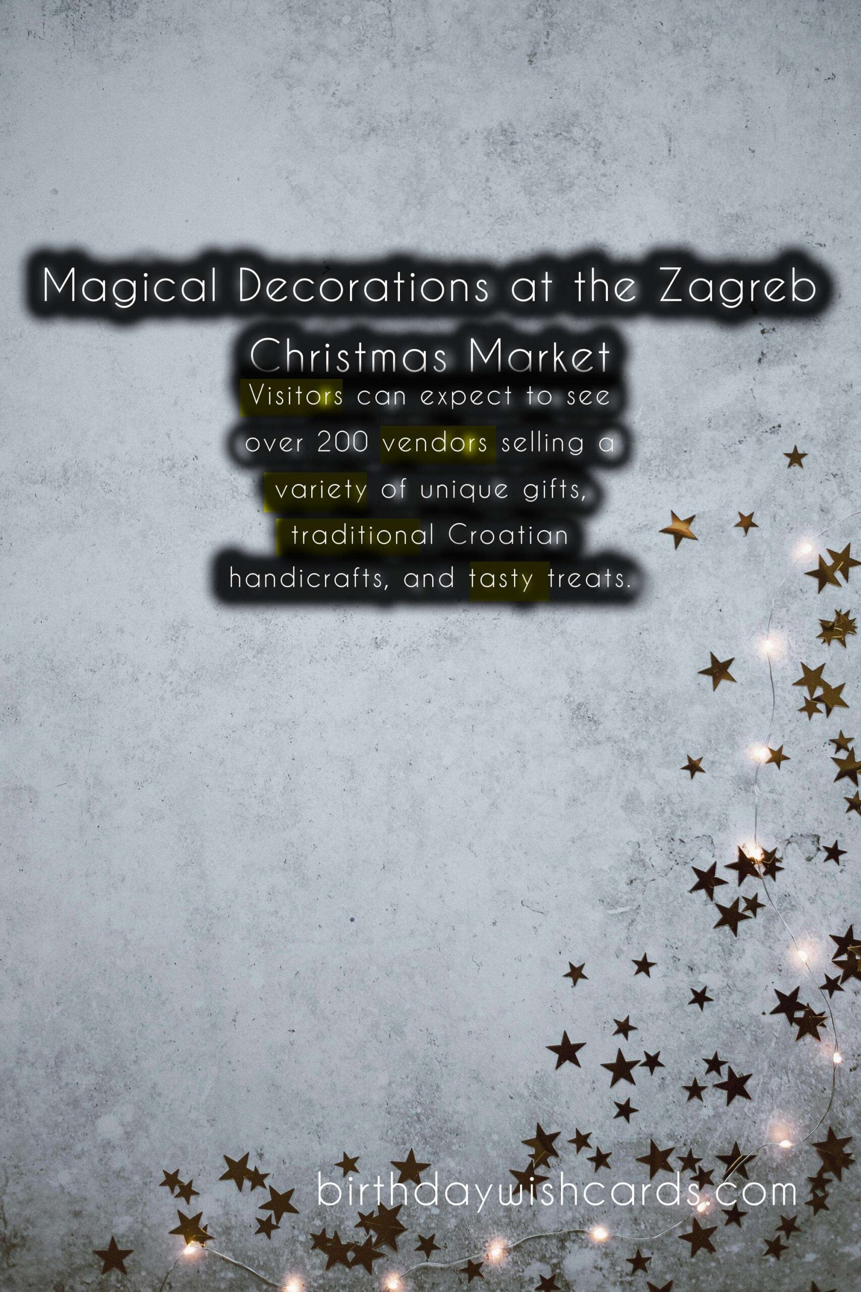 Experience the Magic at Zagreb Christmas Market - November-January