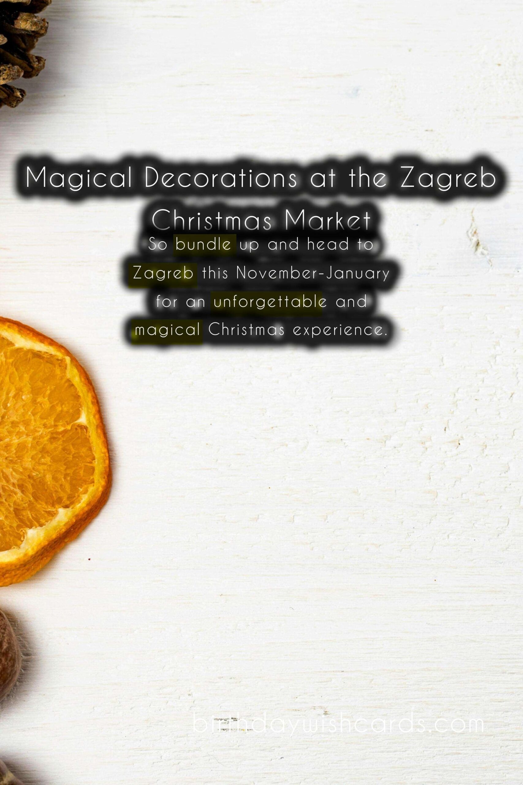 Experience the Magic at Zagreb Christmas Market - November-January