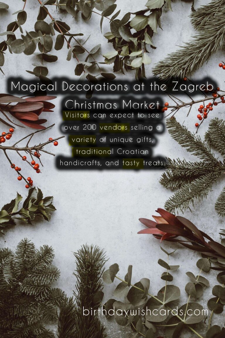 Experience the Magic at Zagreb Christmas Market – November-January