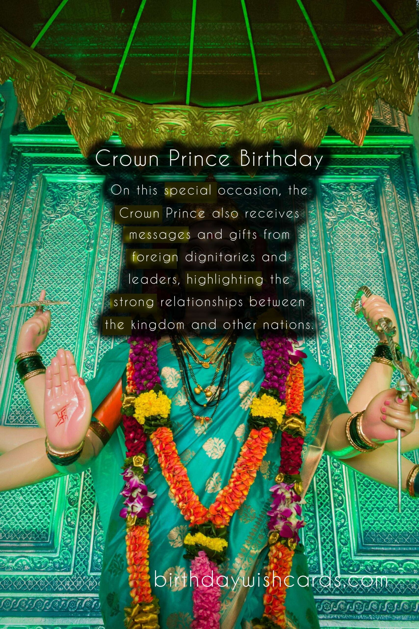 The Majestic Crown Prince Celebrates His Birthday On June 28