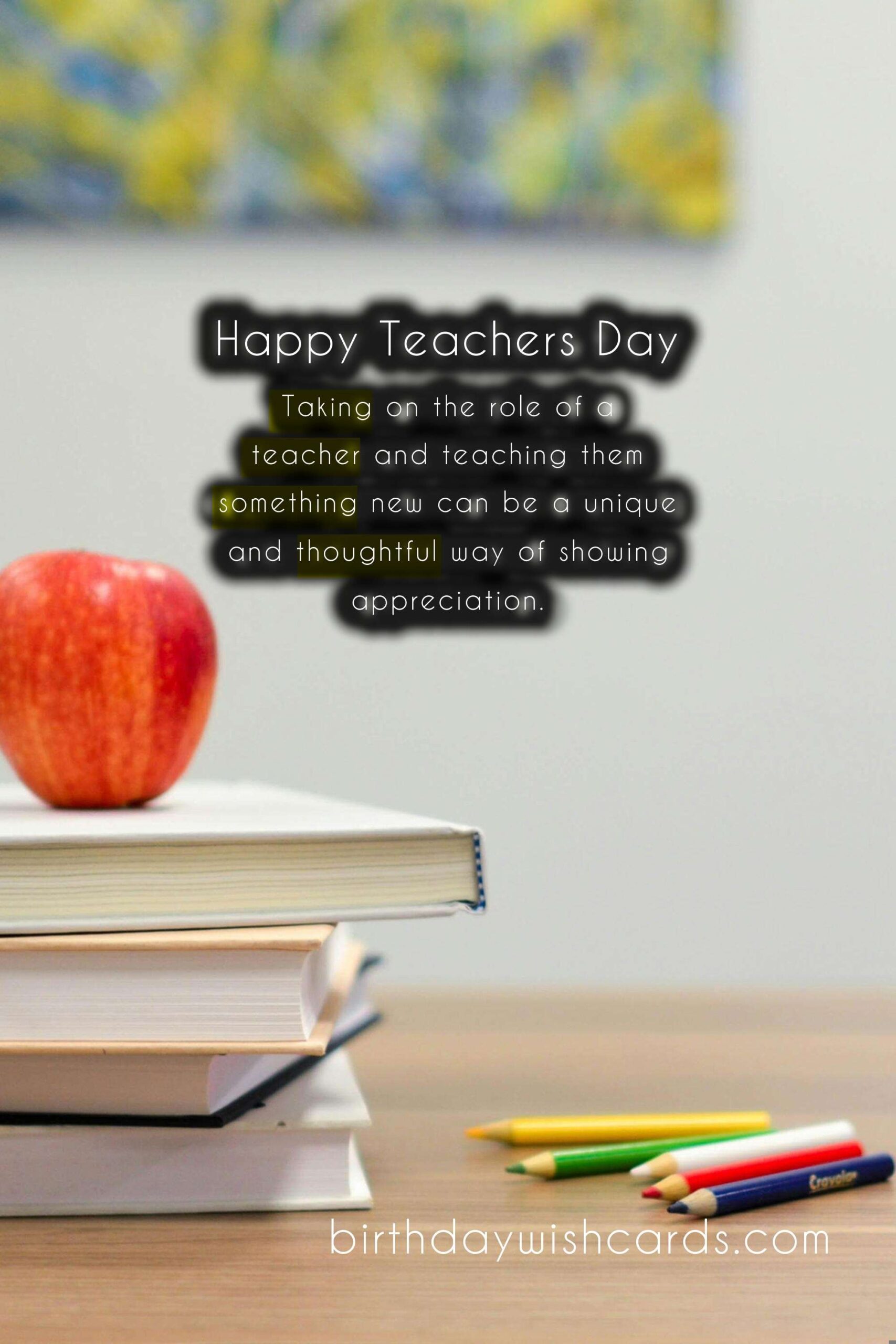 Celebrate Teacher's Day - September 10 with Gratitude and Appreciation