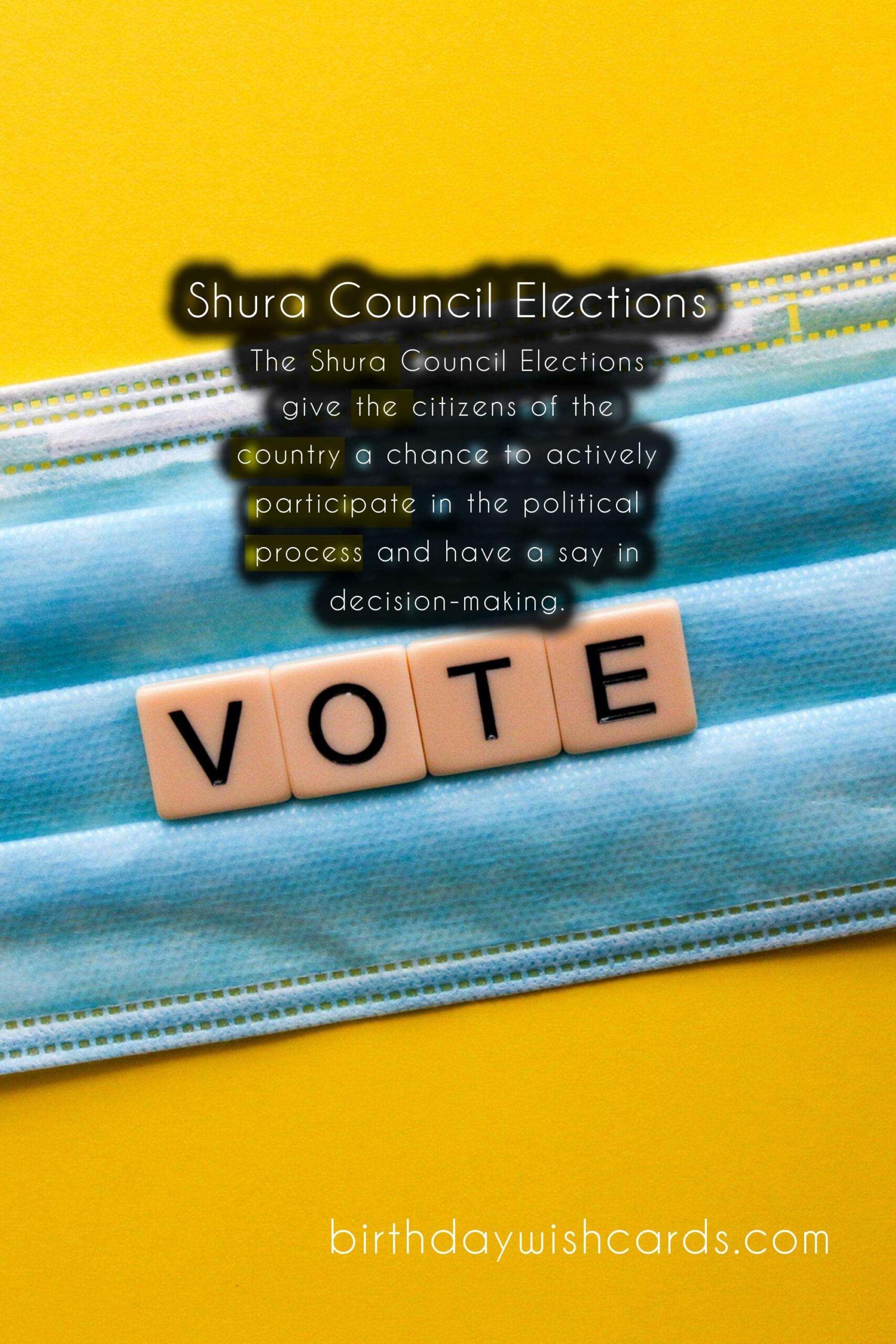 Shura Council Elections - August 7