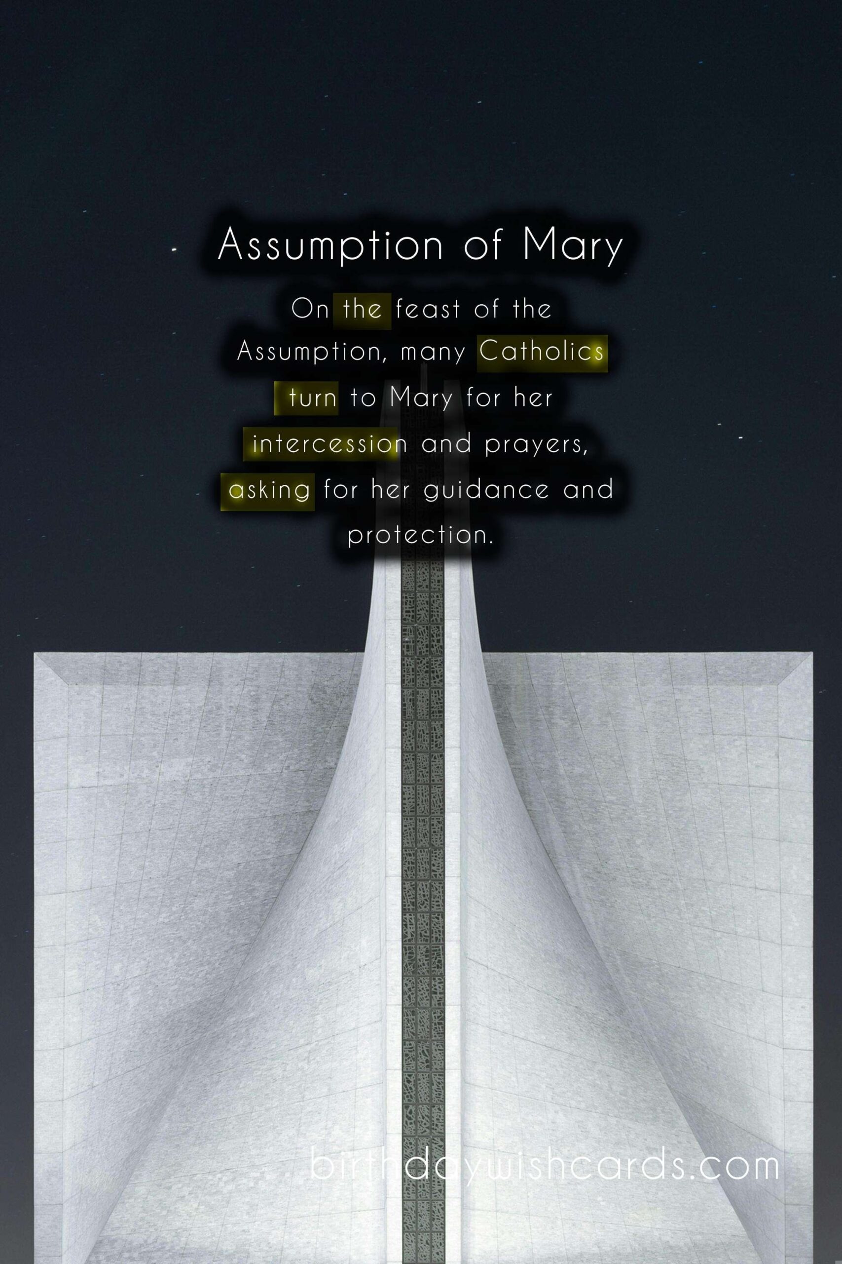 August 15 - Celebrating the Assumption of Mary