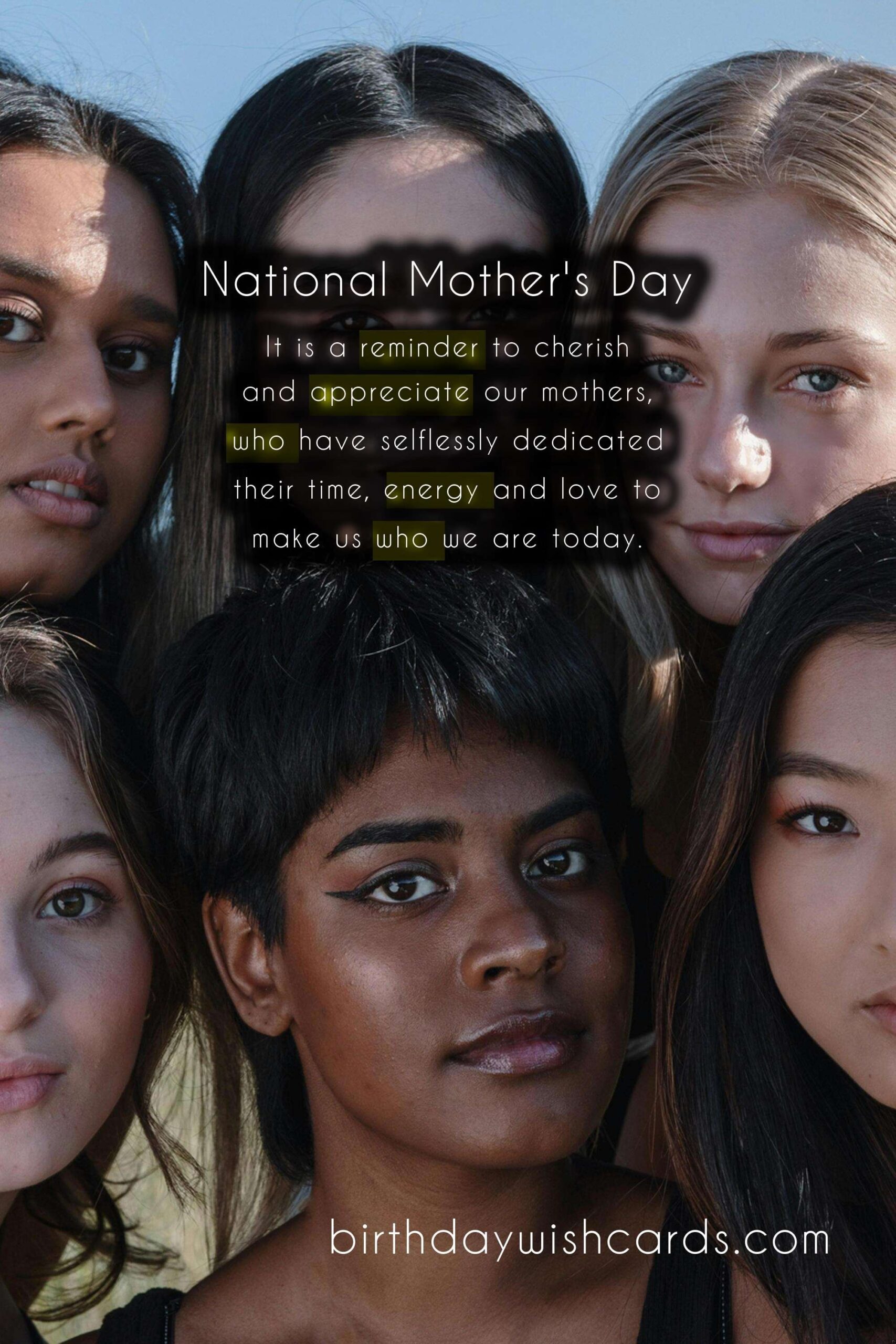 First Sunday in June: National Mother's Day