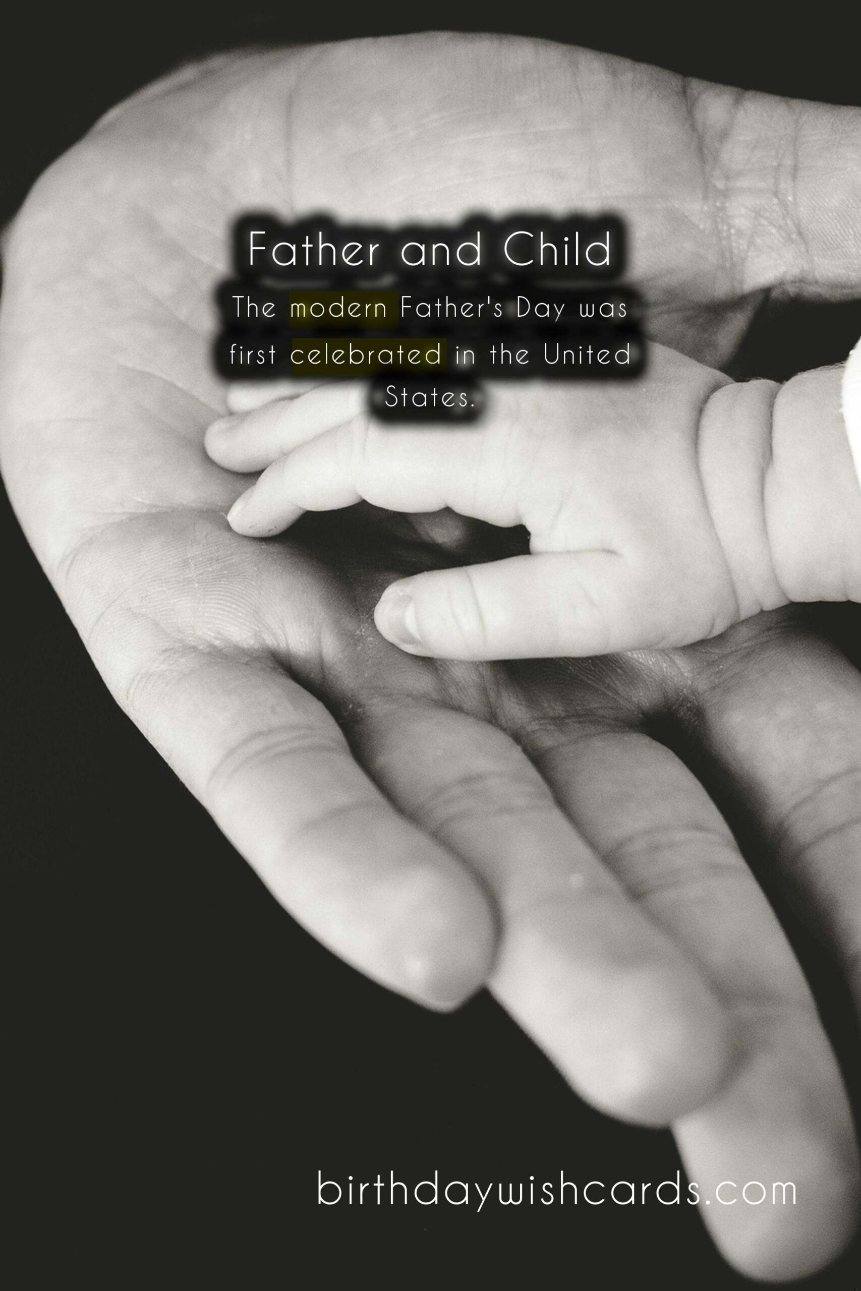 Third Sunday in June: National Father's Day