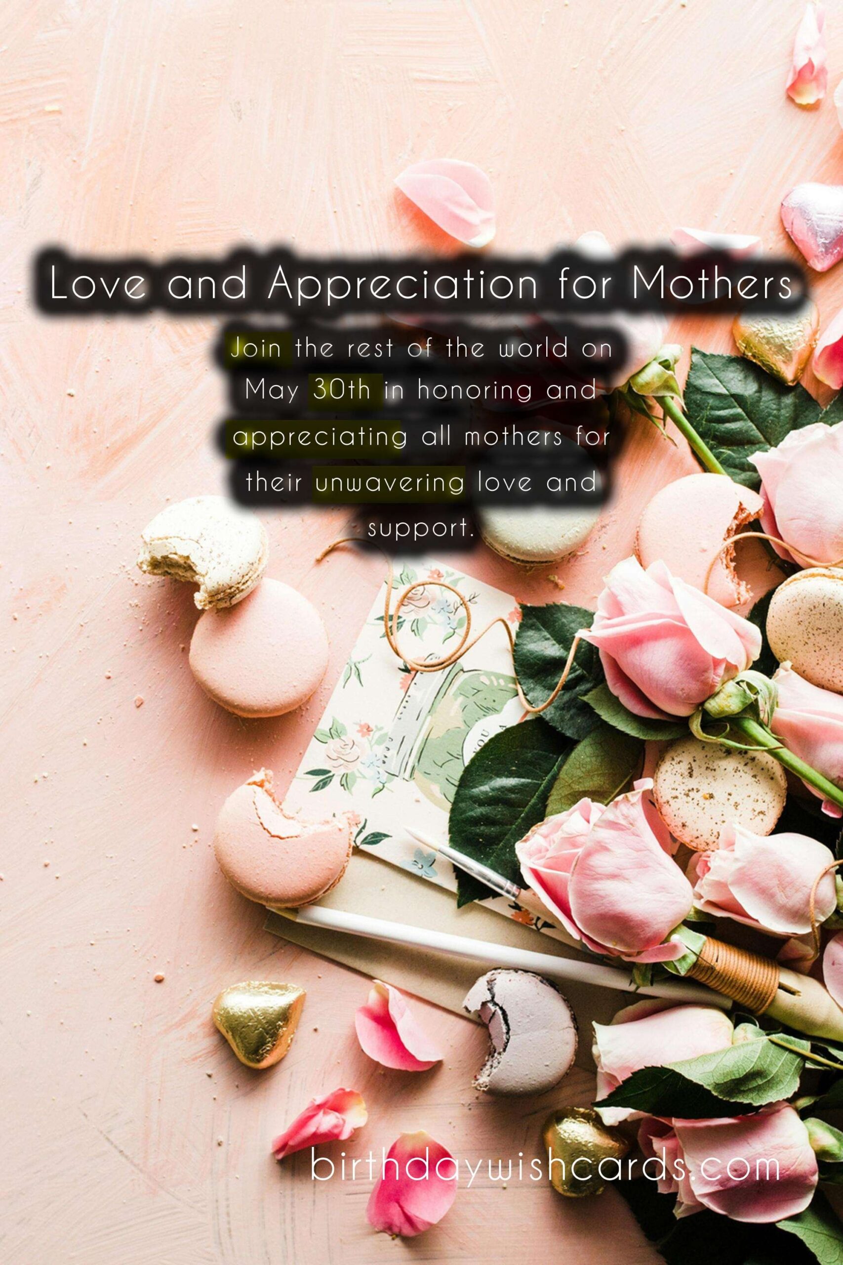 Celebrate Mother's Day on May 30th and Show Your Love and Appreciation