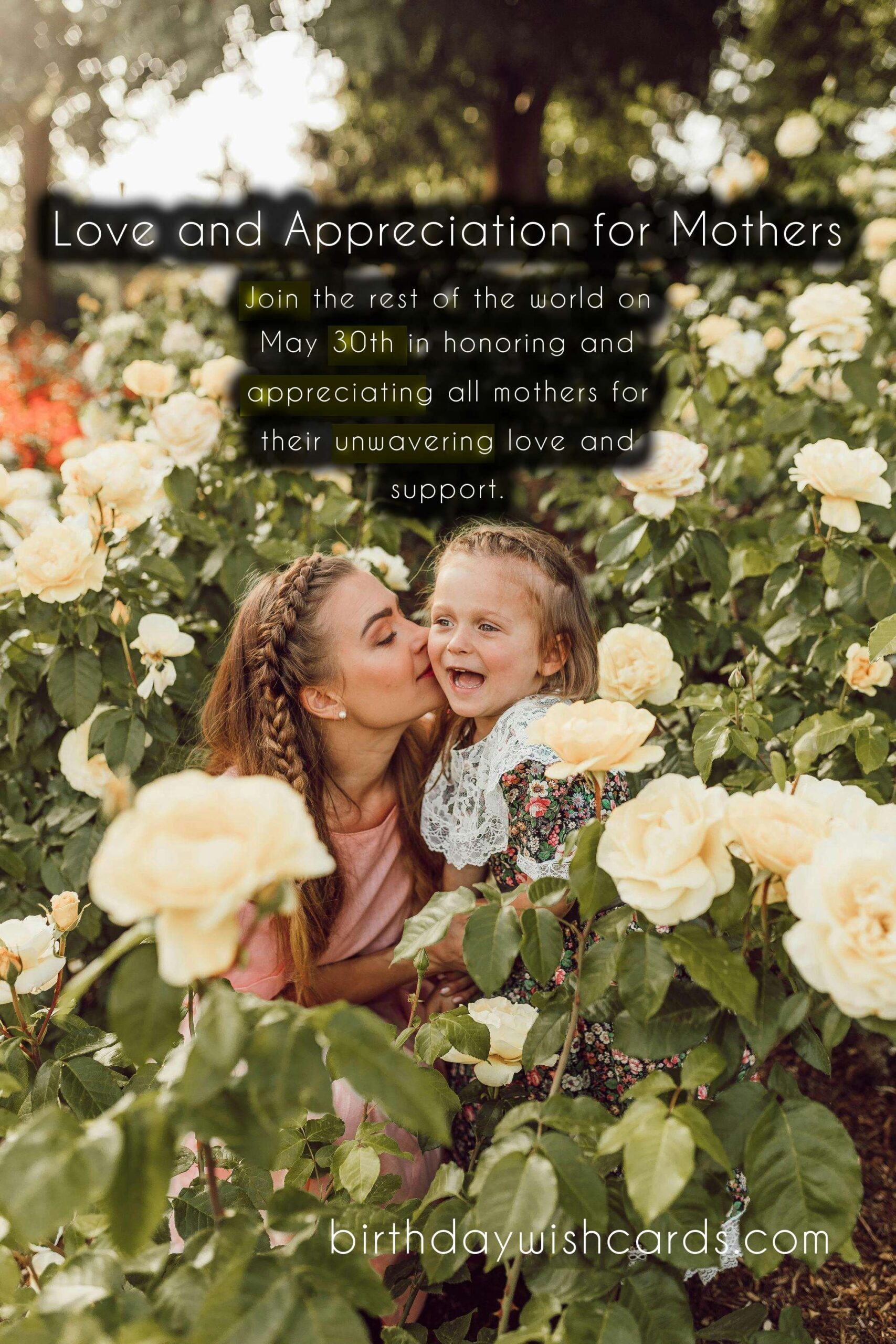 Celebrate Mother's Day on May 30th and Show Your Love and Appreciation