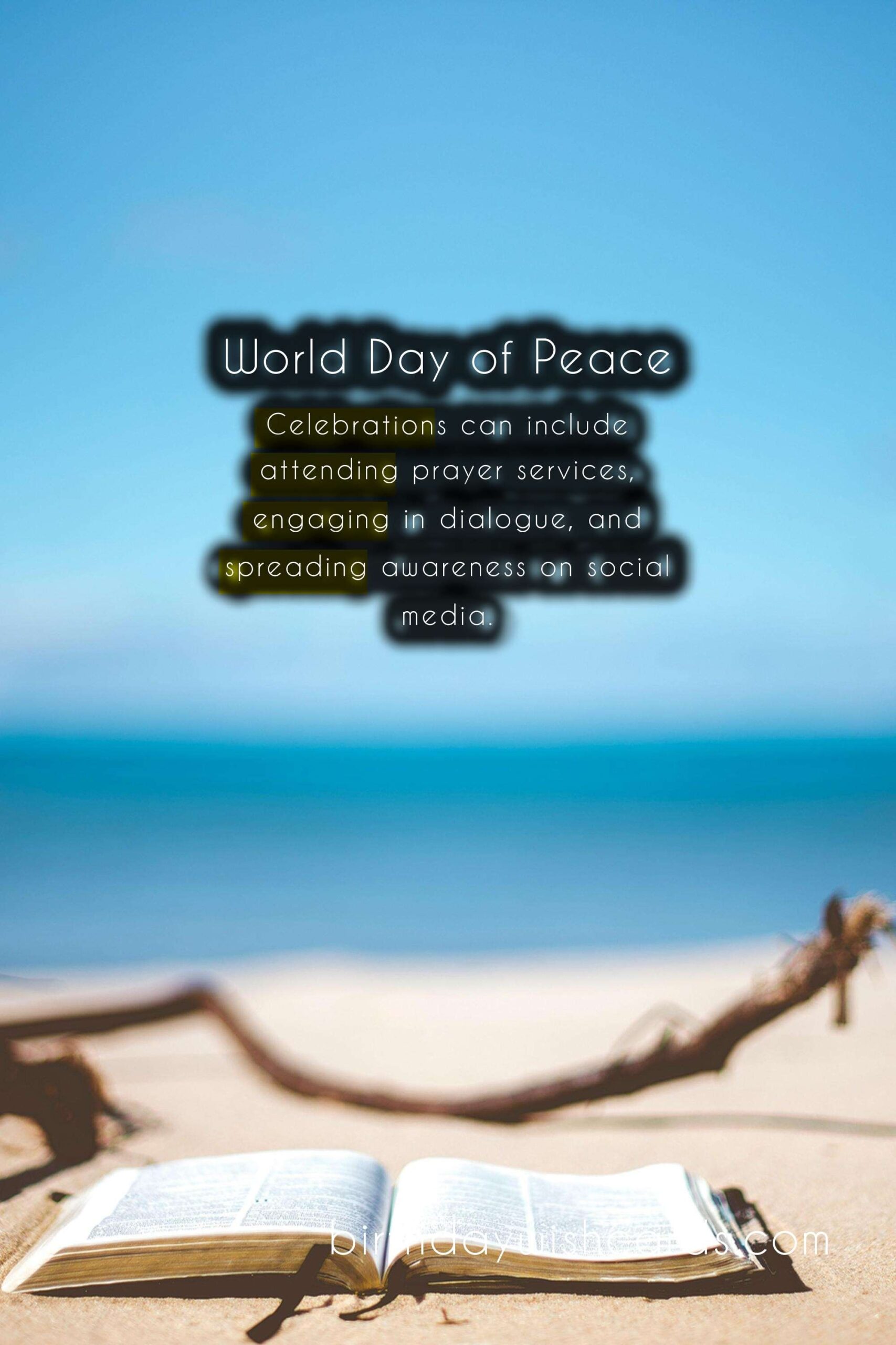 Birthday Wish Cards | World Day of Peace - January 1st