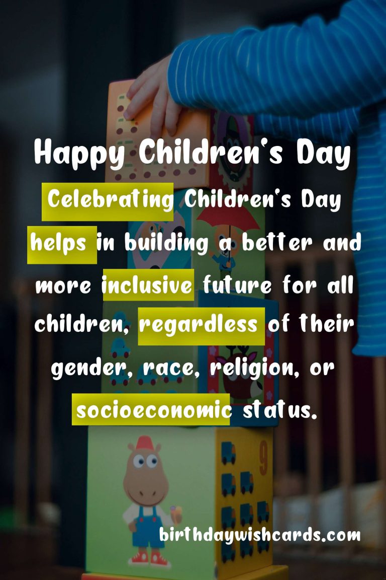Celebrating October 12 – Children’s Day