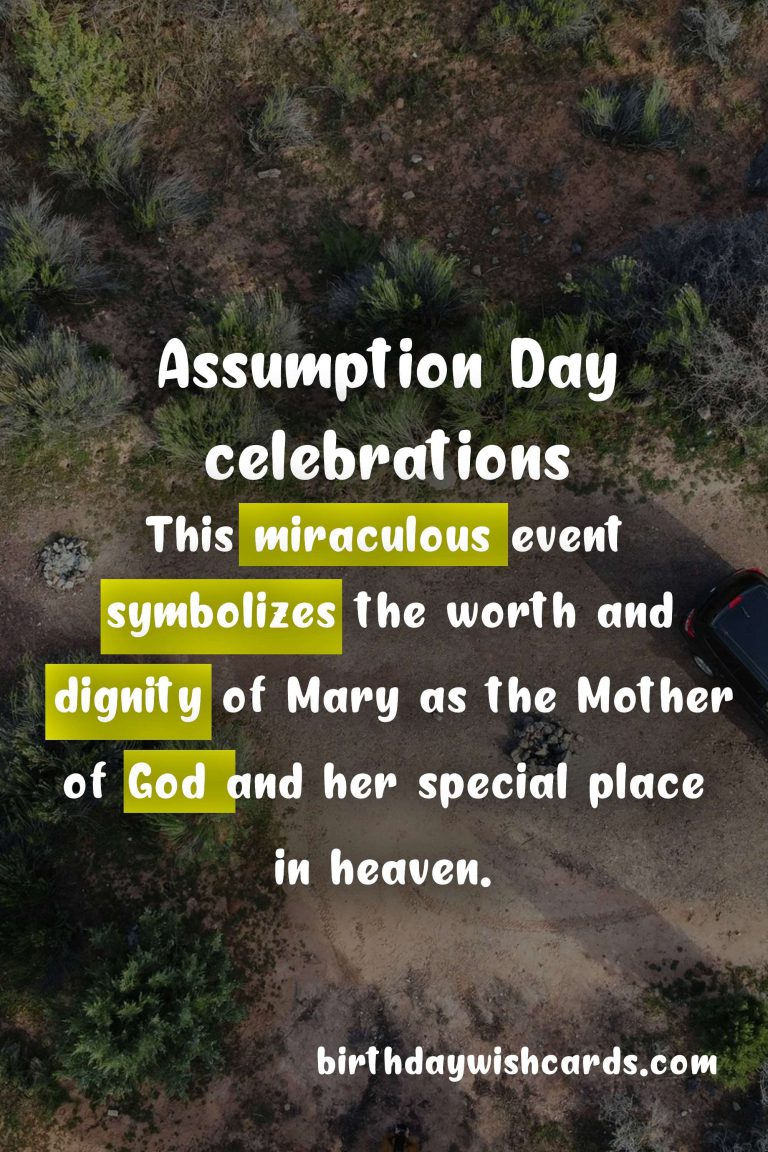 Celebrate August 15 with the Feast of Assumption Day