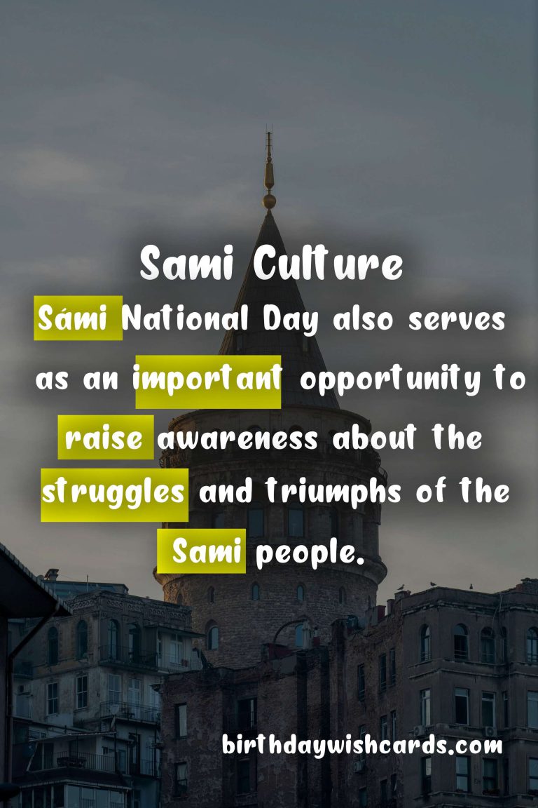 National Day of the Sami People – August 9th