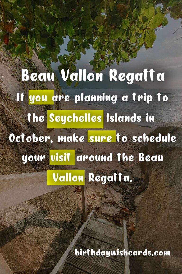 Beau Vallon Regatta 2022 – Enjoy Nature and Thrilling Races