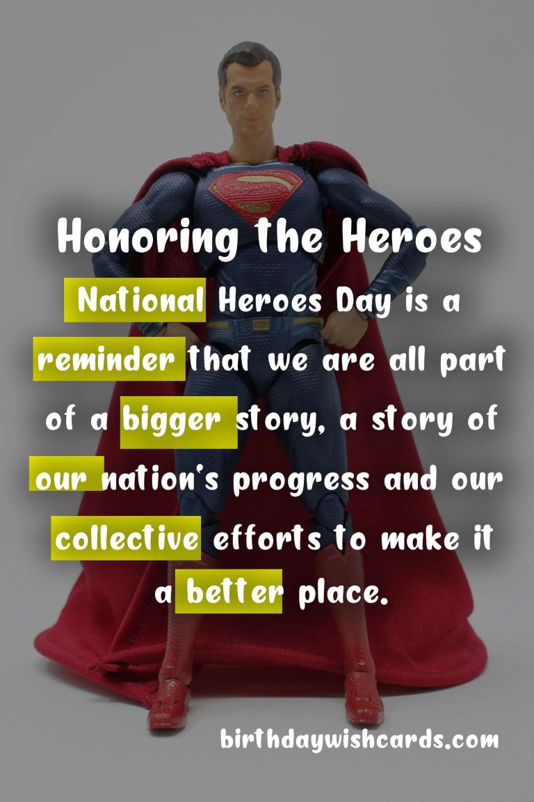 Celebrating September 7: National Heroes Day