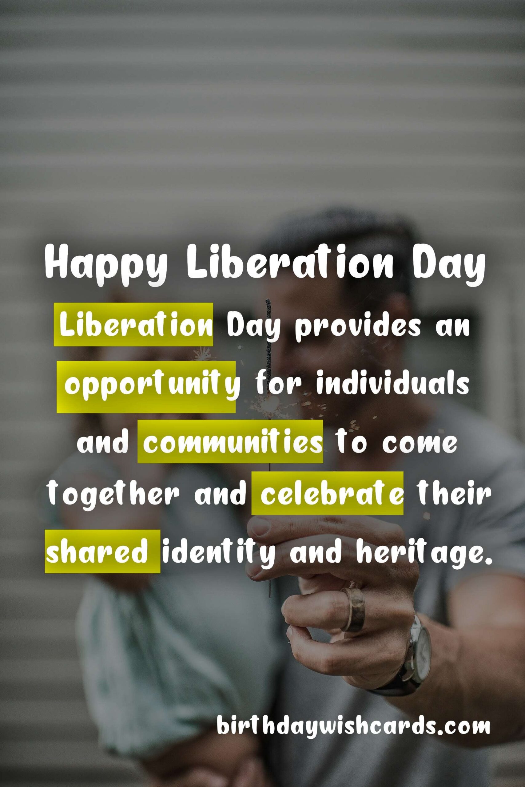 Birthday Wish Cards | Celebrate Liberation Day - February 22 with Joy and Pride