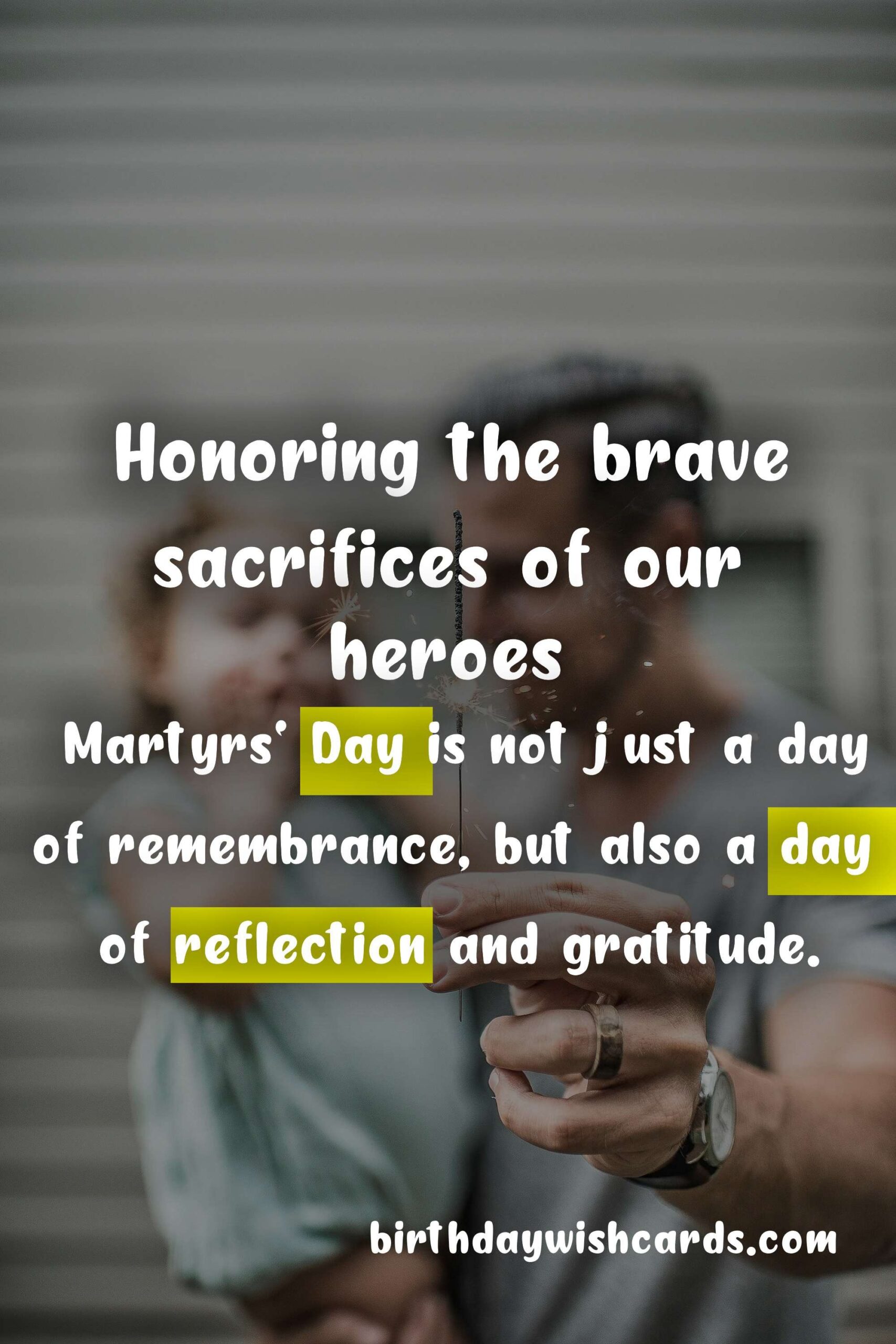 Birthday Wish Cards | Martyrs' Day: Honoring the Brave Sacrifices of Our Heroes