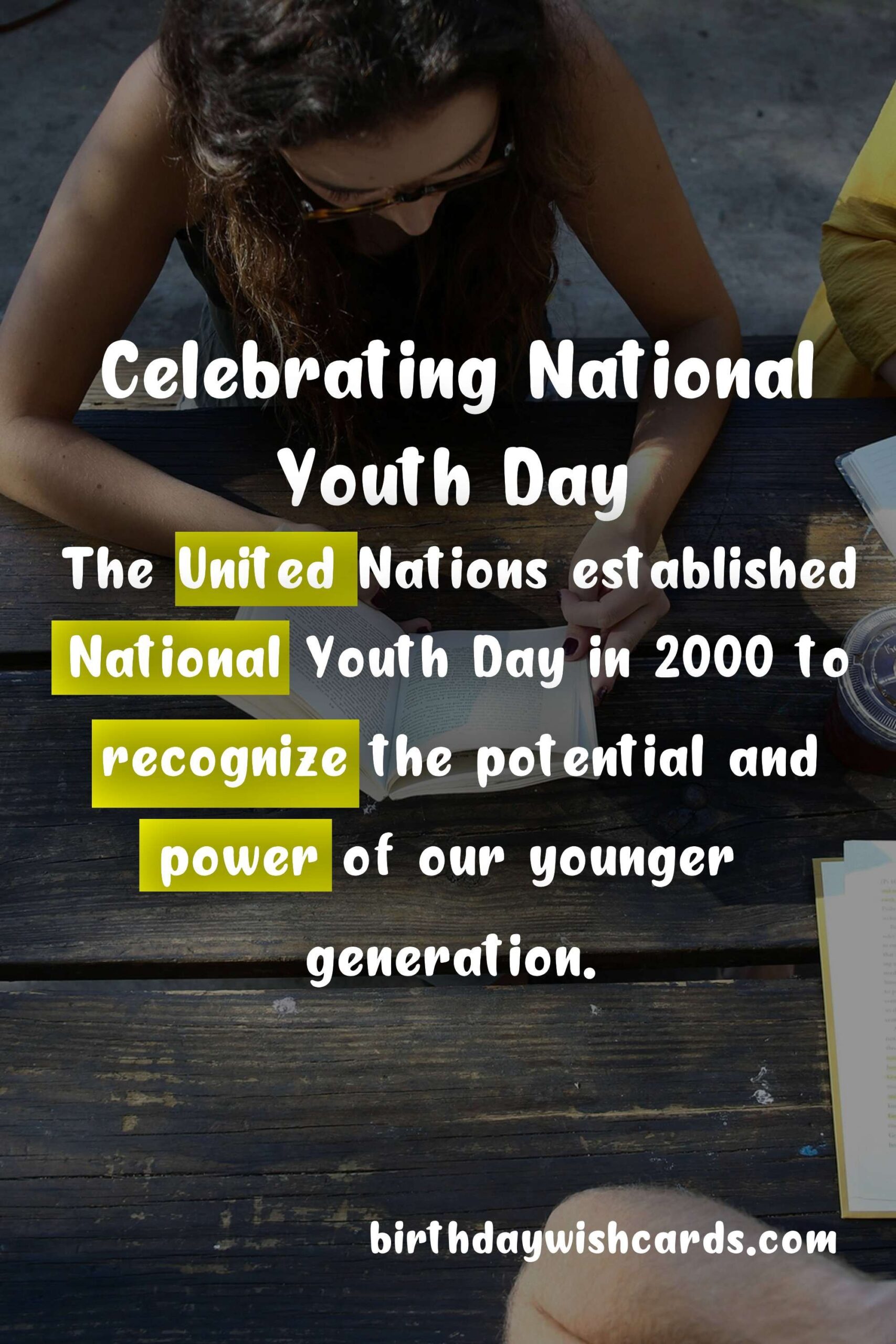 Birthday Wish Cards | Celebrating National Youth Day: A Reflection on the Importance of Our Younger Generation