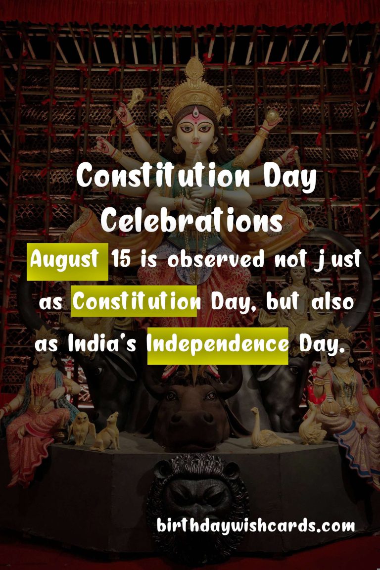 Celebrating August 15 – Constitution Day with Joy and Pride
