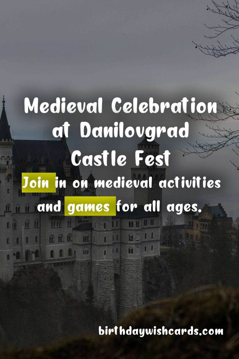 Experience a Fairytale at Danilovgrad Castle Fest – August 7-9, 2021