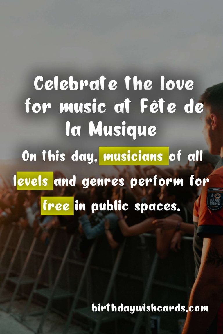 Celebrate the Love for Music at Fête de la Musique – June 21!