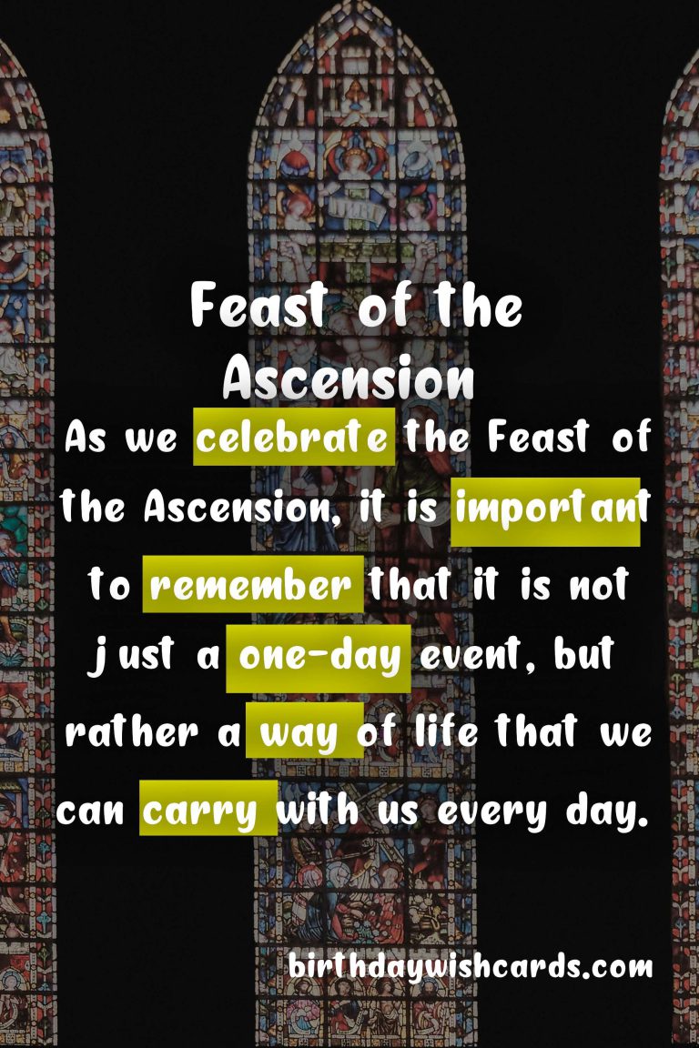 Celebrate the Feast of the Ascension on May 13 with Joy and Gratitude