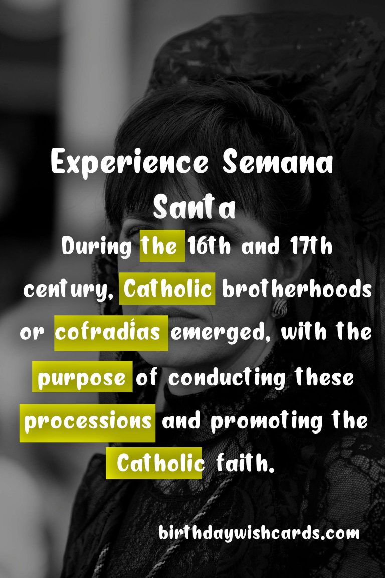 Experience Semana Santa: A Guide to Celebrating Easter in Spain