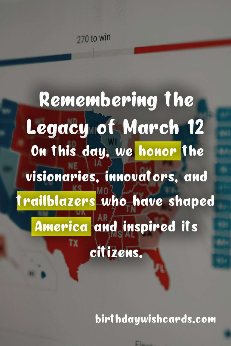 Celebrating President’s Day: Remembering the Legacy of March 12